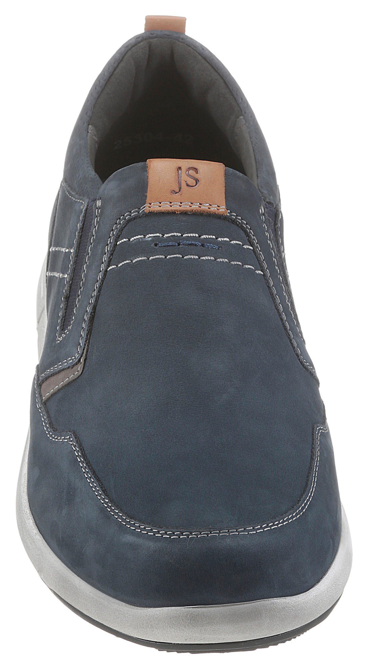 Josef Seibel Instappers Enrico 04 Comfortschoen, instapschoen met subtiele contrastdetails