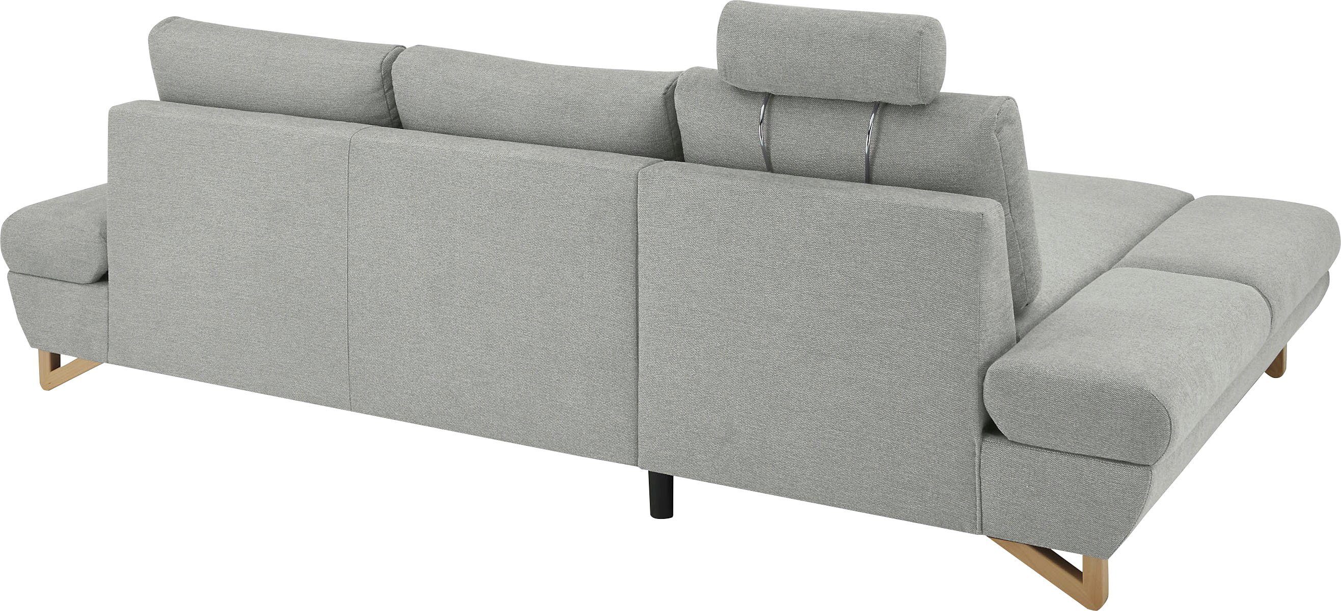 INOSIGN Slaapbank City/Giron comfortabele slaapbank (ligoppervlak 245 x 138 cm) en bedlade