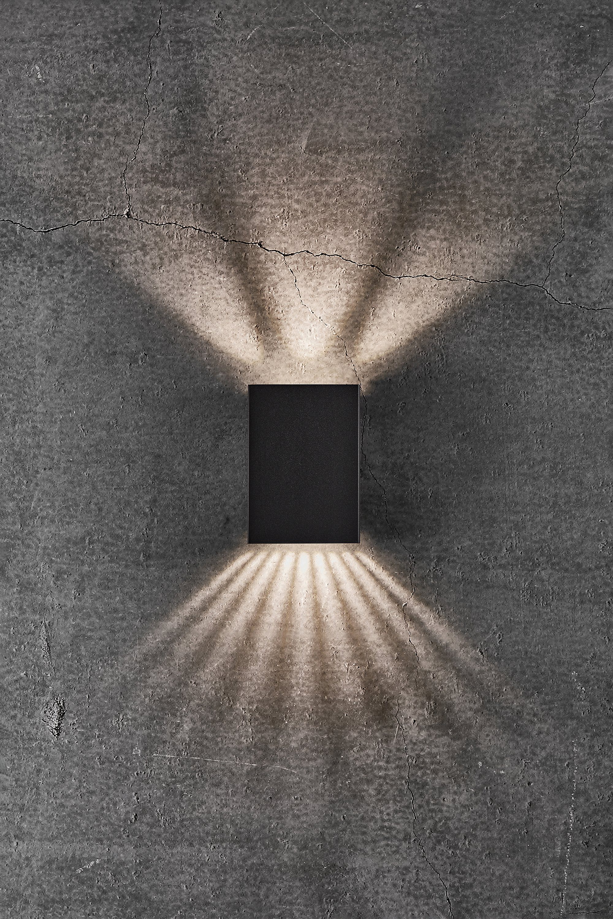 Nordlux Led-wandlamp FOLD Magnetische houder, inclusief led module, inclusief 3 lichtsjablonen
