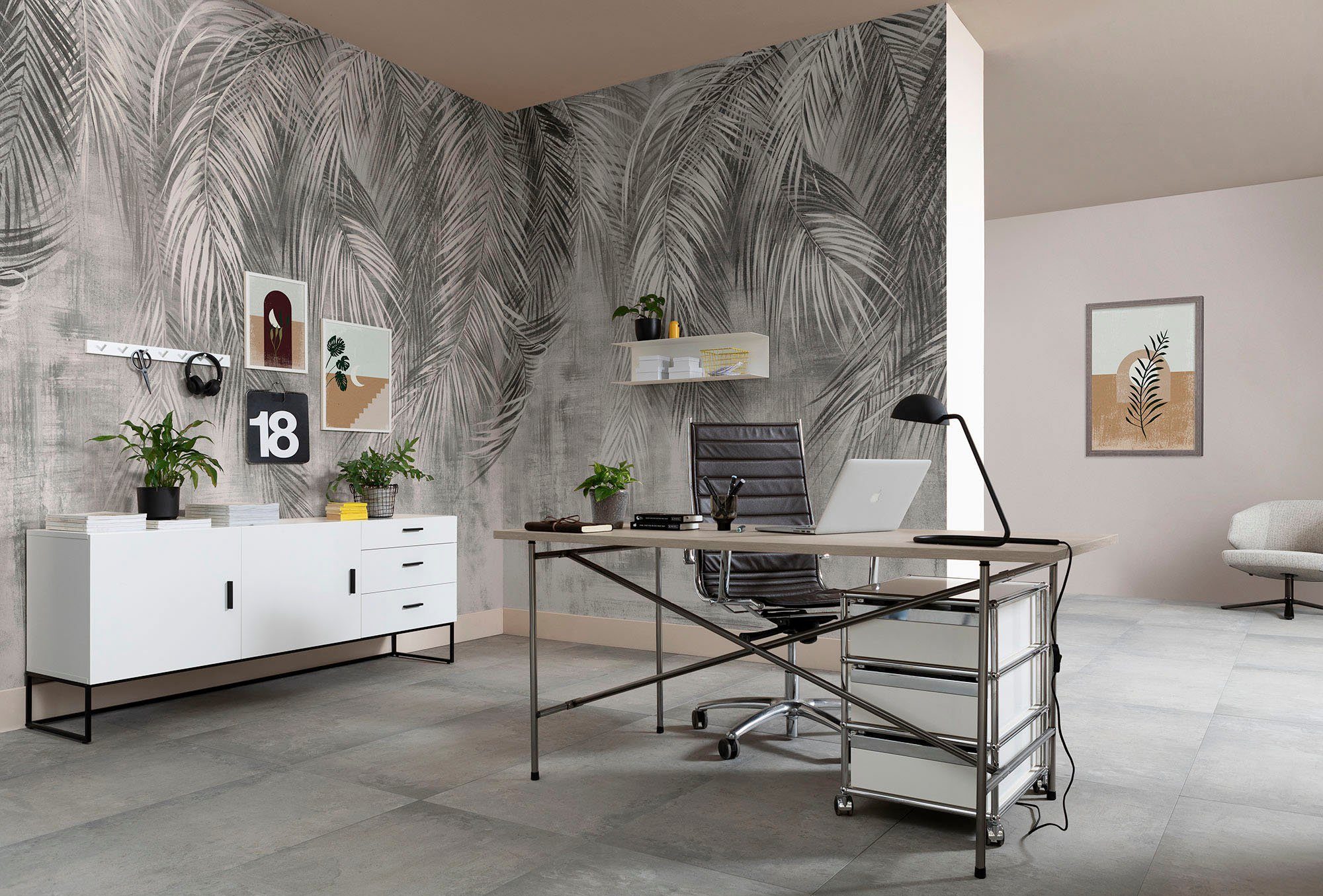 Komar Vliesbehang Digitale print vlies - Natural Nuances - Afmeting 300 x 250 cm (1 stuk)