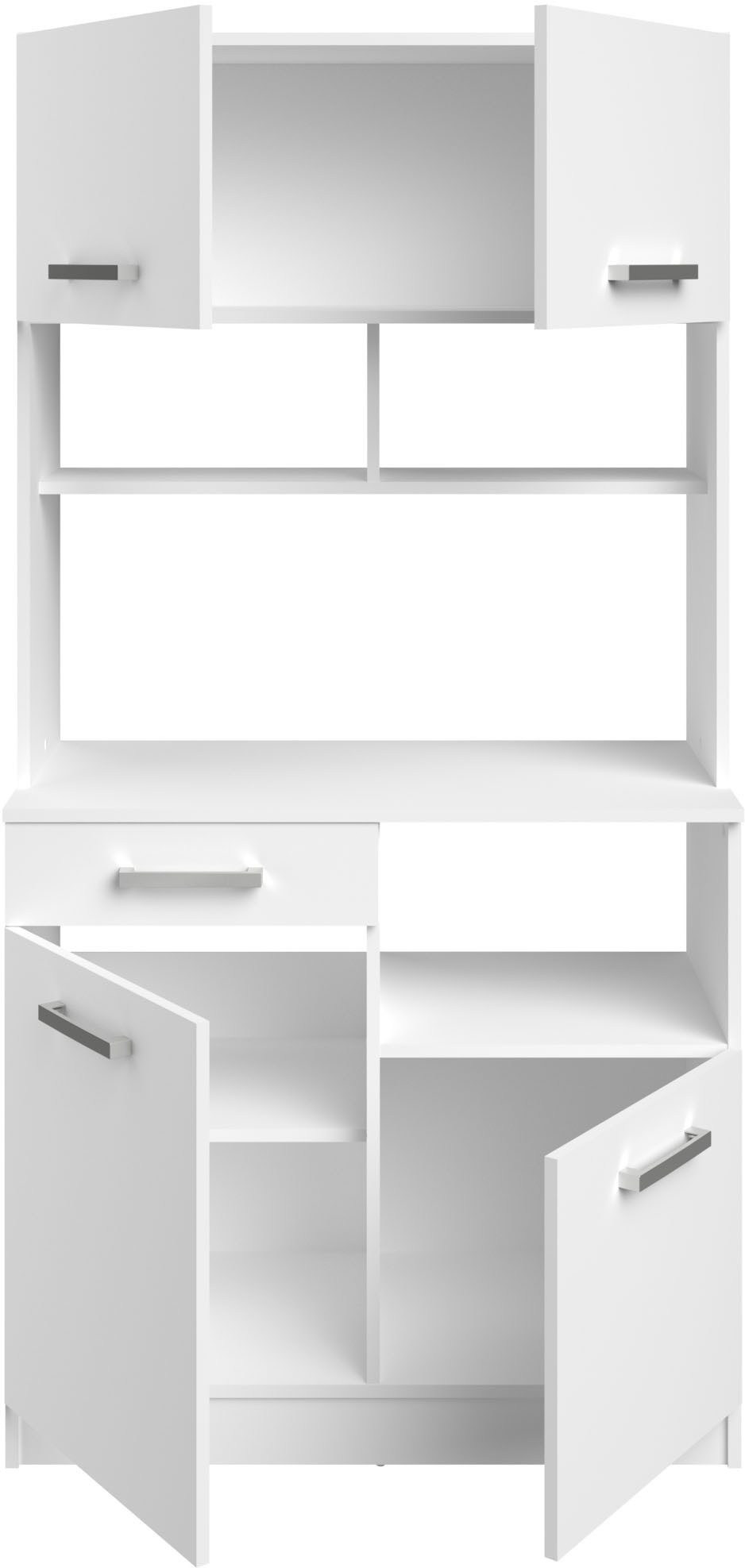 Parisot Kastenset Buffetset Uno 4 tijdloos, onderhoudsvriendelijk, veelzijdig, opbergruimte (3 stuks)