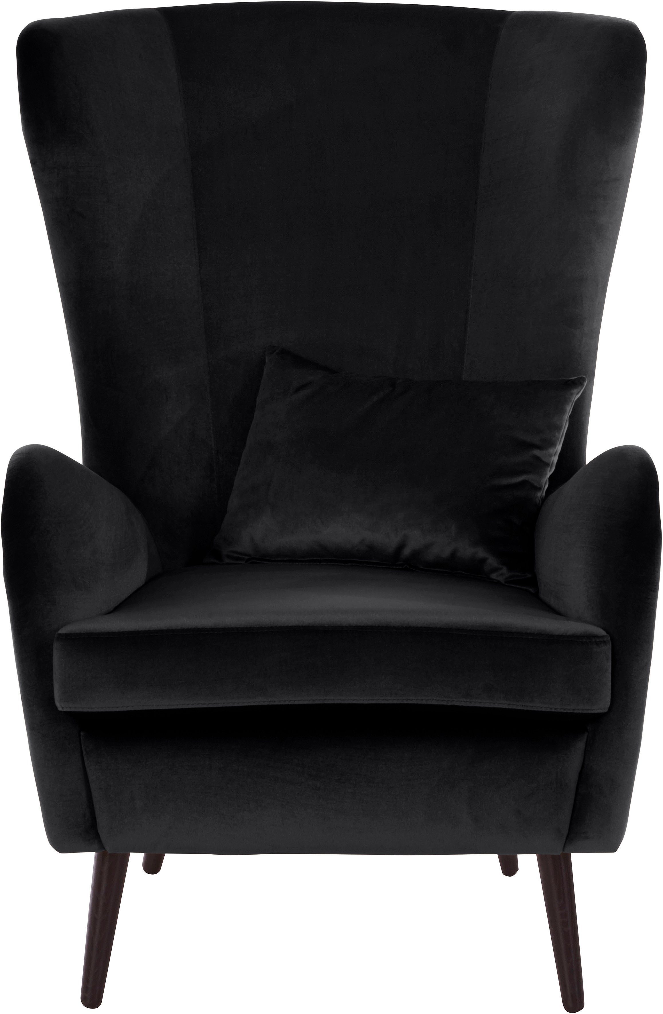 Guido Maria Kretschmer Home&Living Fauteuil Salla ook in imitatiebont en fijn corduroy, veel bekledingsopties, oorfauteuil (set)