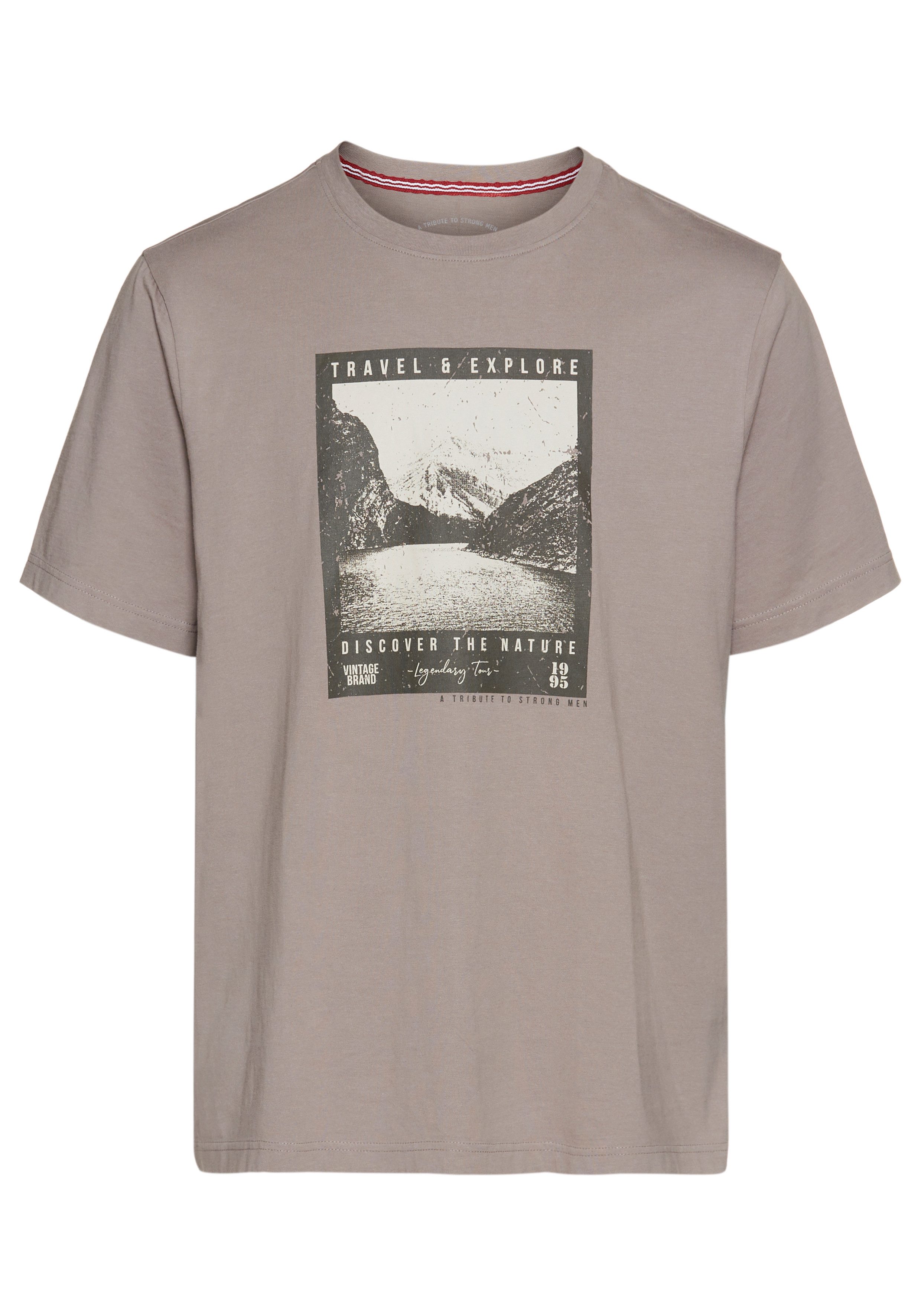Man's World Shirt met print met modieus-landschapsdruk