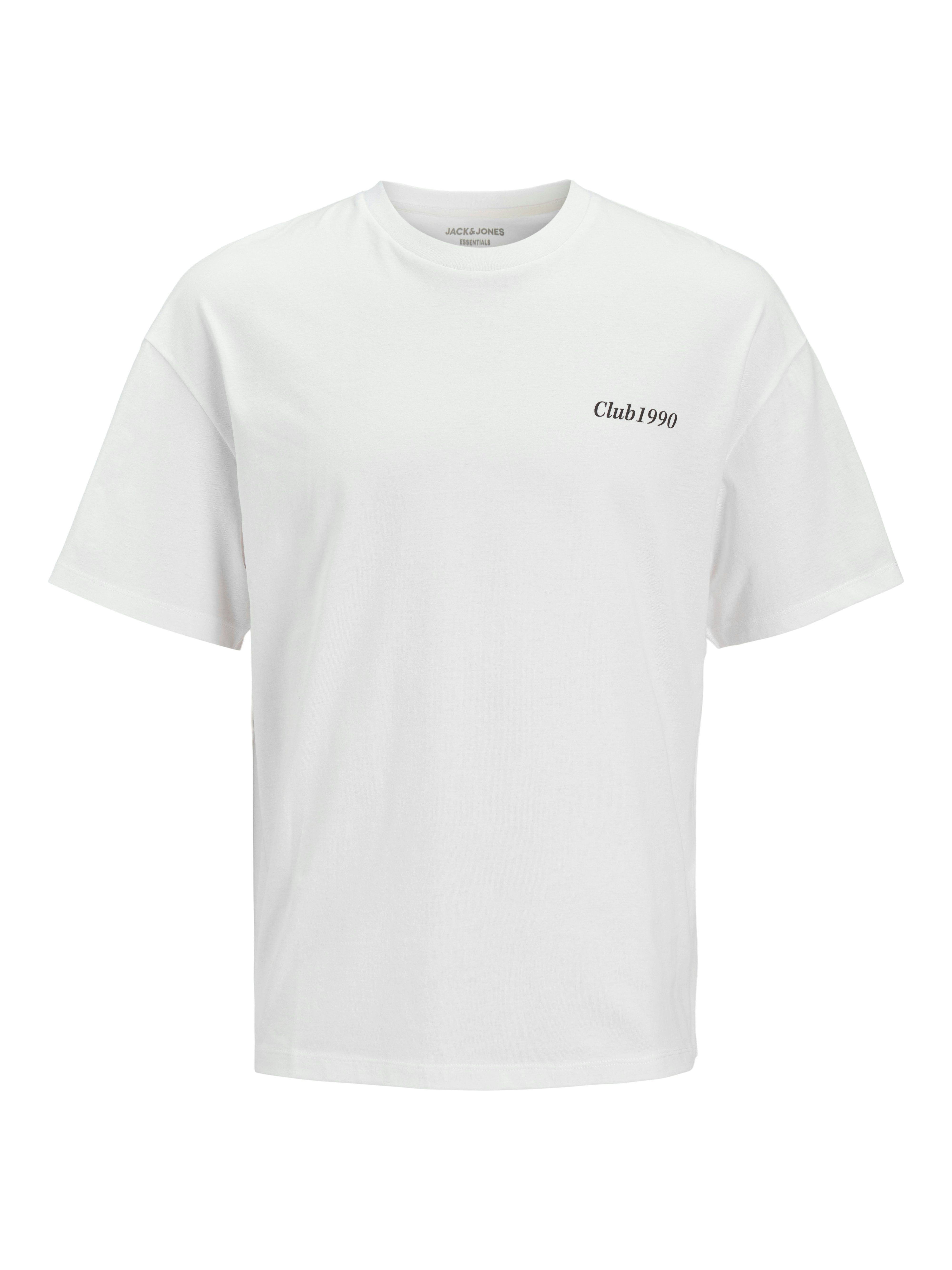 Jack & Jones Shirt met ronde hals JJEBRADLEY GRAPHIC TEE SS O-NECK NOOS
