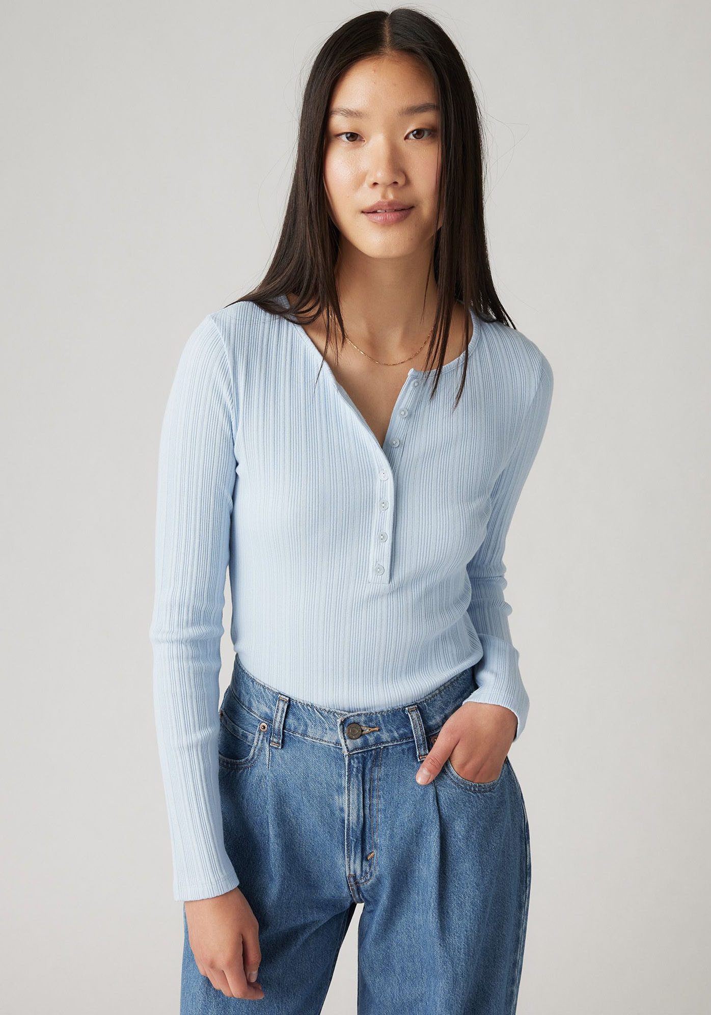 Levi's Shirt met lange mouwen DRY GOODS VACATIONER LS