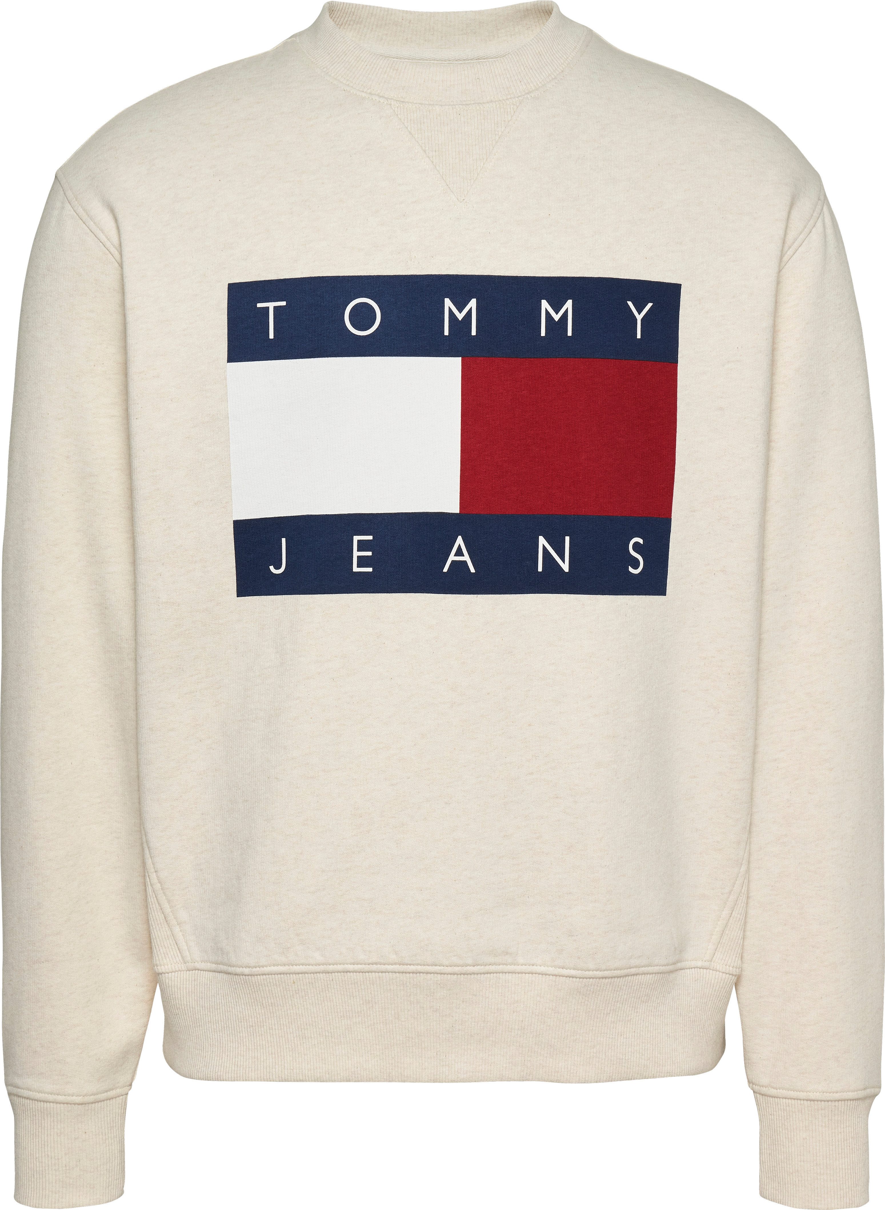 TOMMY JEANS Sweatshirt TJM MELANGE FLAG CREW