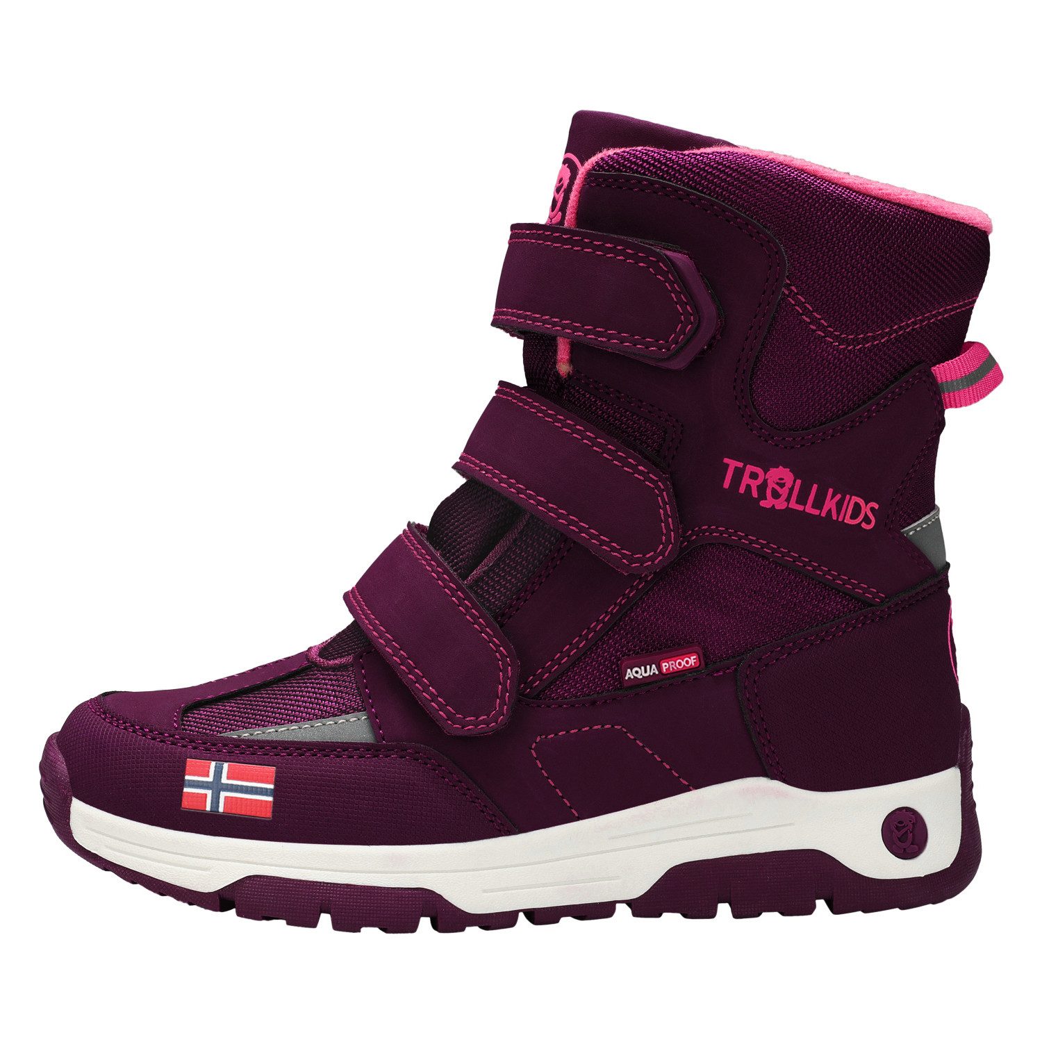TROLLKIDS Klittenbandlaarzen Lofoten Winter