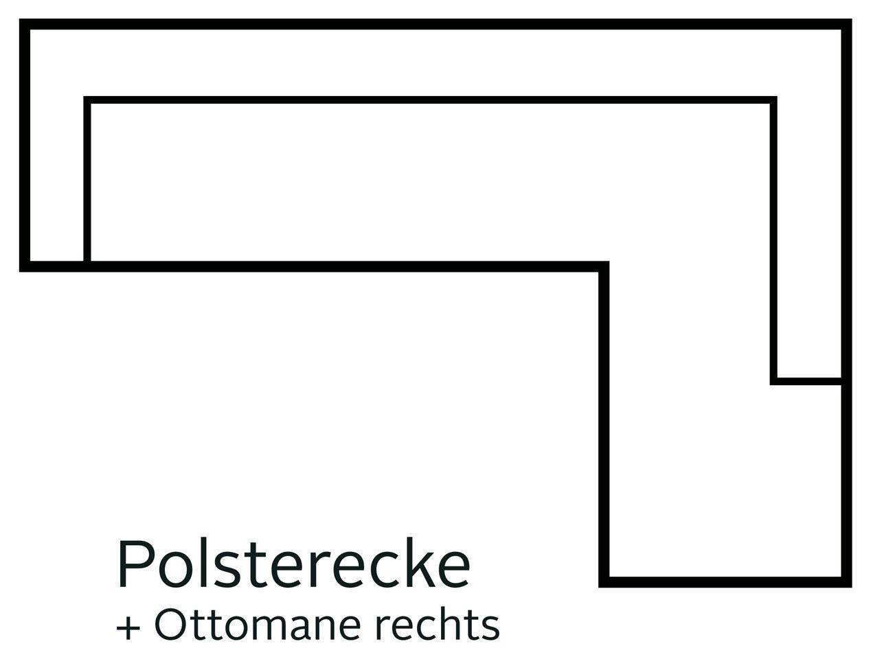 Home affaire Hoekbank Solvei L-vorm naar keuze ook met verstelbare hoofdsteun en slaapfunctie, binnenvering