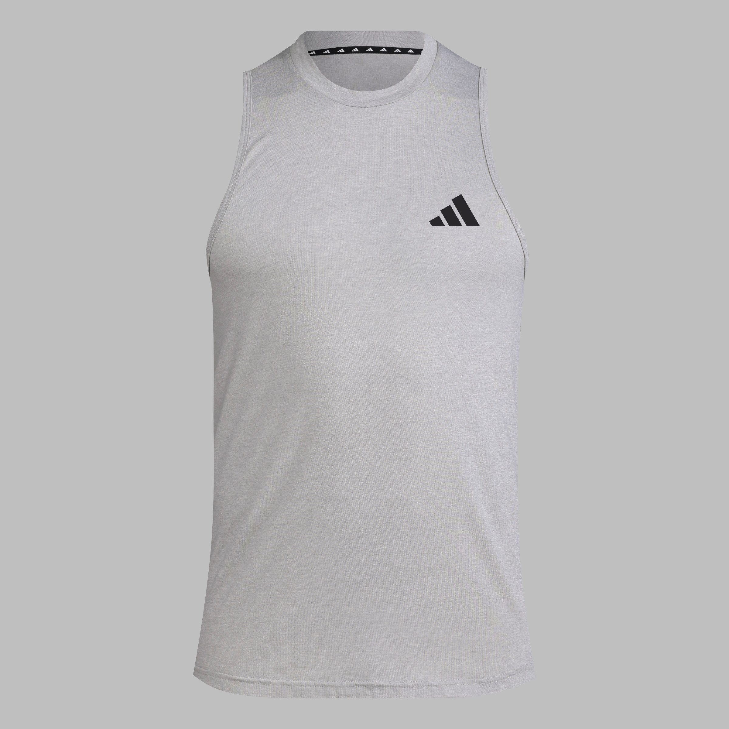 adidas Performance Tanktop TRAIN ESSENTIALS FEELREADY TRAINING SLEEVELESS heren shirts maat S grijs