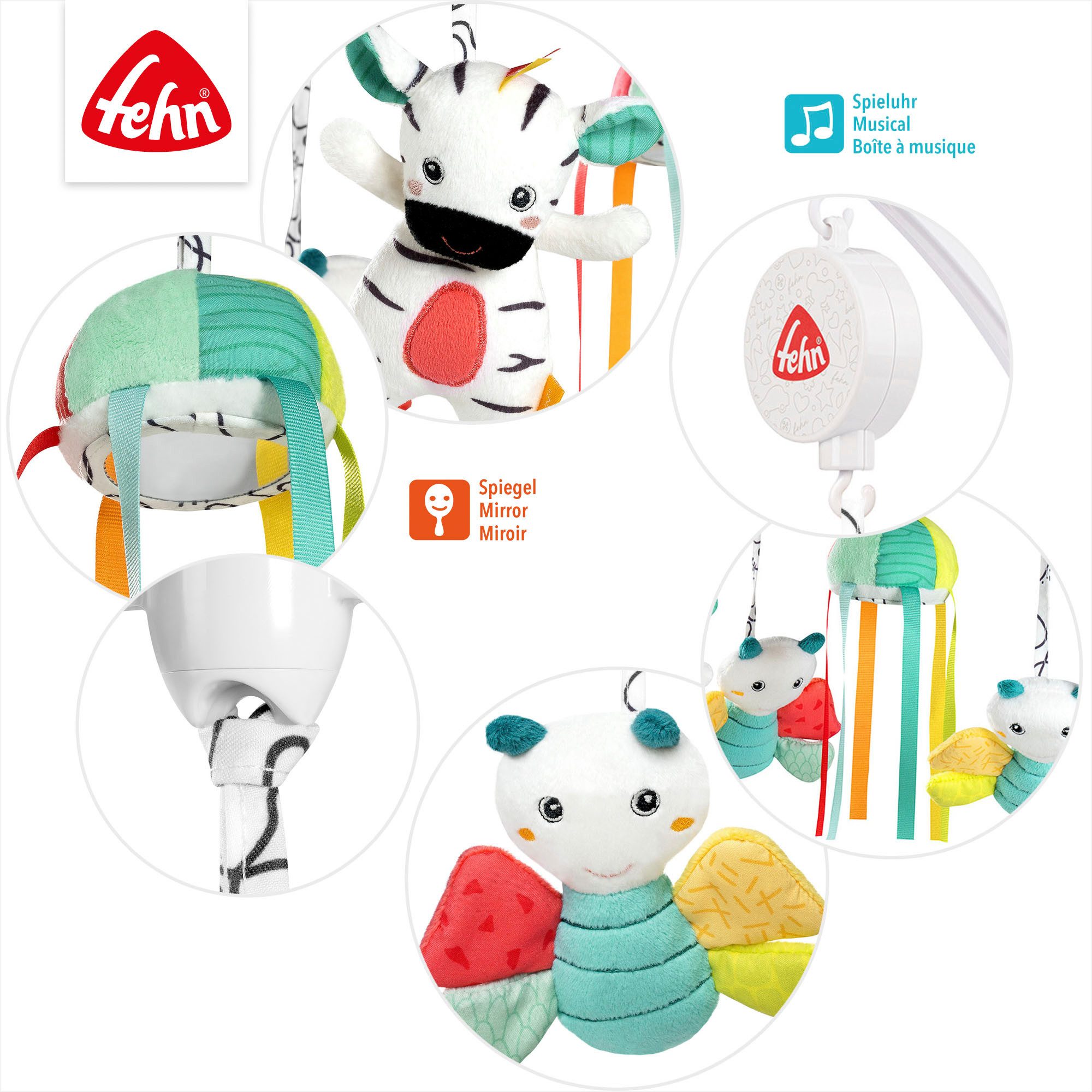 Fehn Mobiel DoBabyDoo met speeldoos