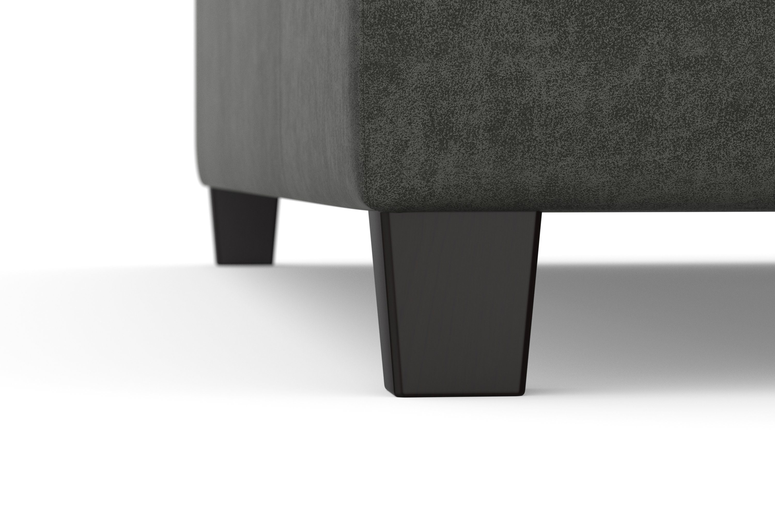 DOMO collection Hoekbank Florentina tijdloos en elegant, zitnaden als designelement, L-vorm keuze met slaapfunctie, met contrastnaad, comfortabele zithoogte 47 cm