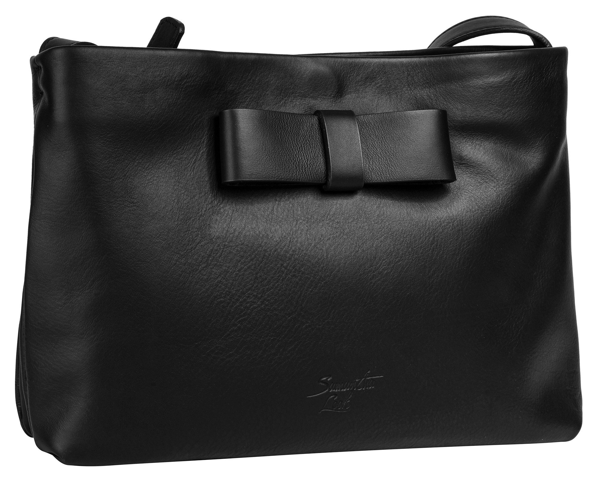 Samantha Look Schoudertas echt leer, made in italy