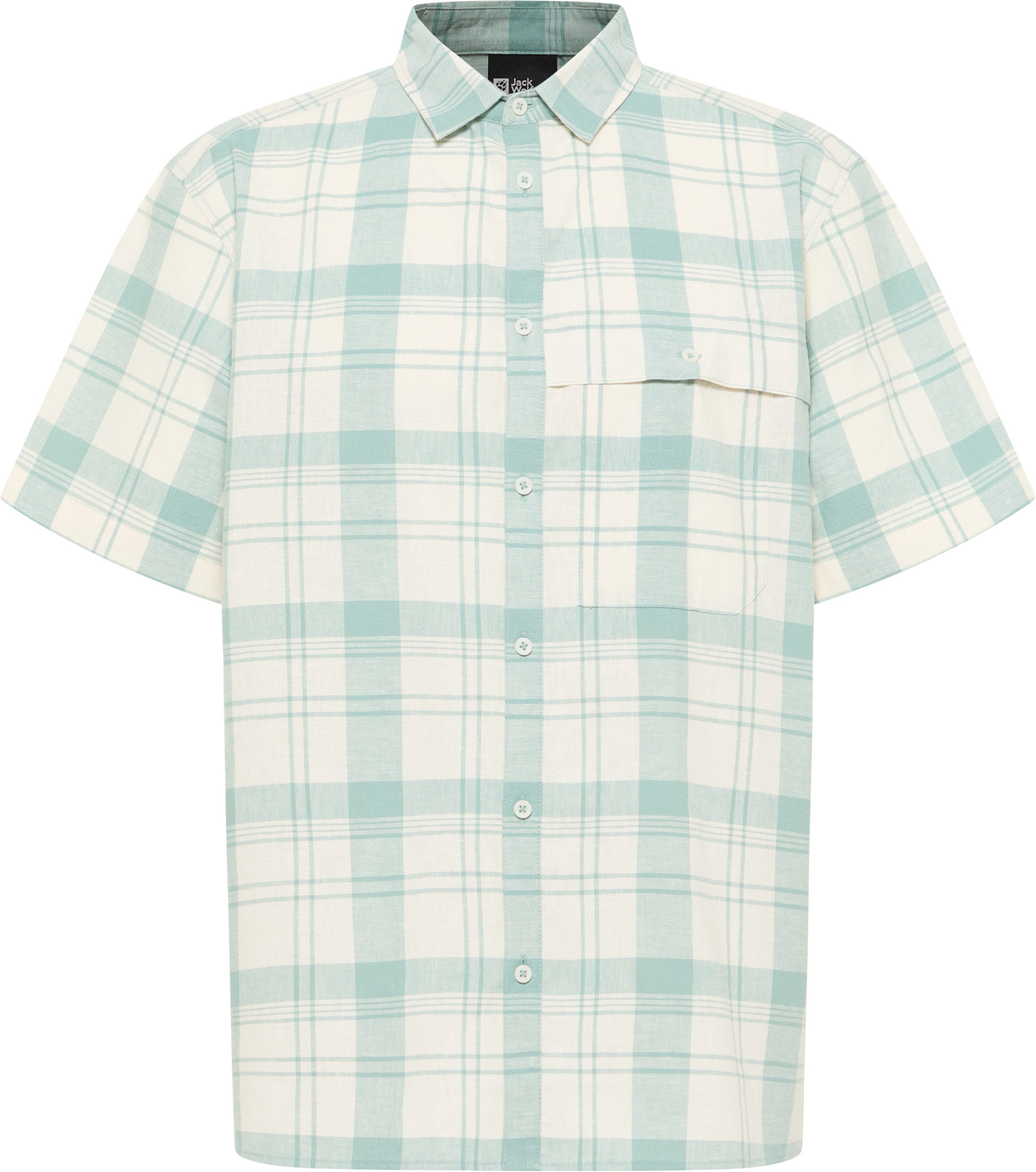 Jack Wolfskin Overhemd met korte mouwen GREAT PLAINS SHIRT M