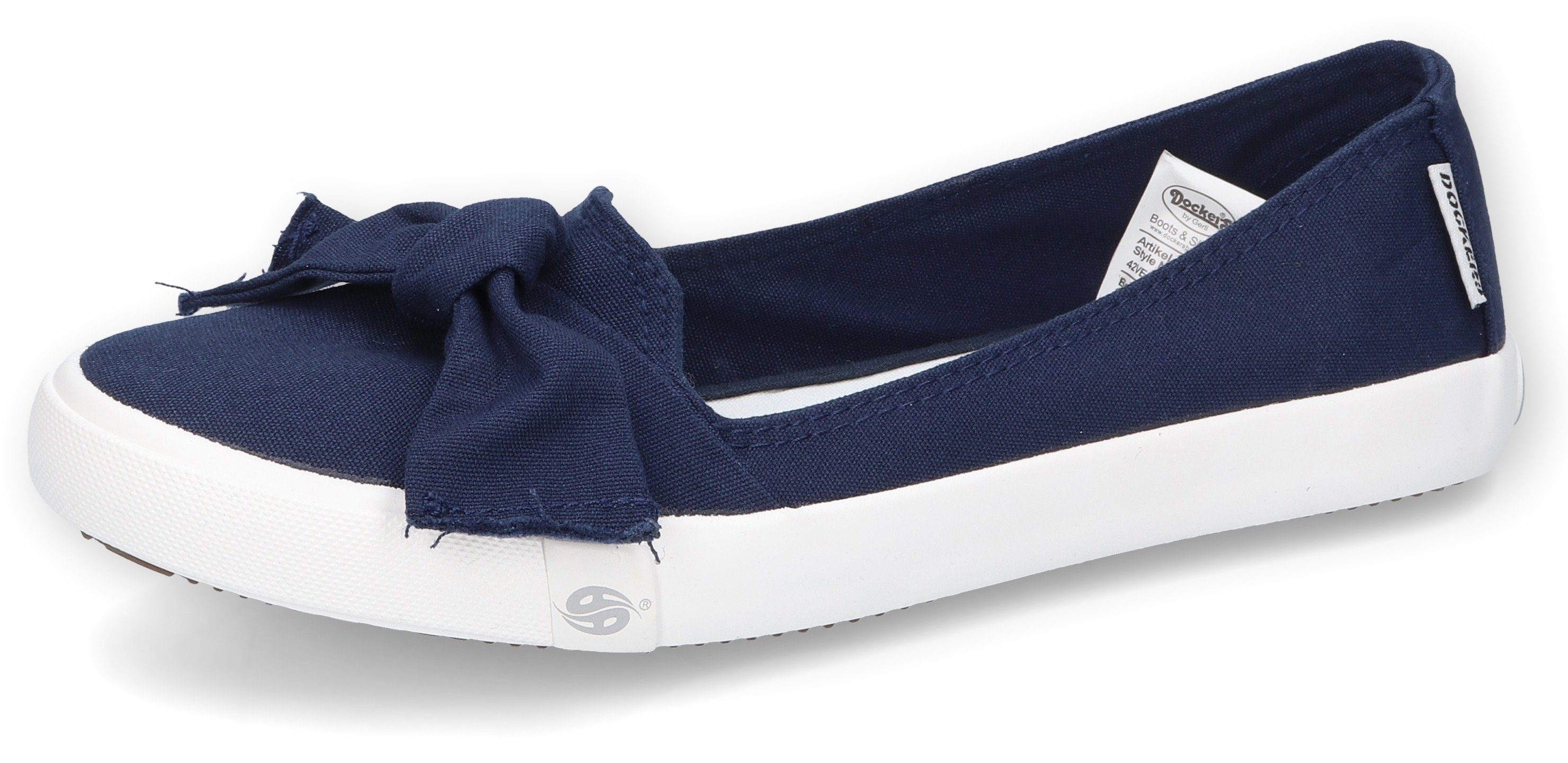Dockers by Gerli Sneaker-ballerina’s Vrijetijdsschoen met opvallende strik