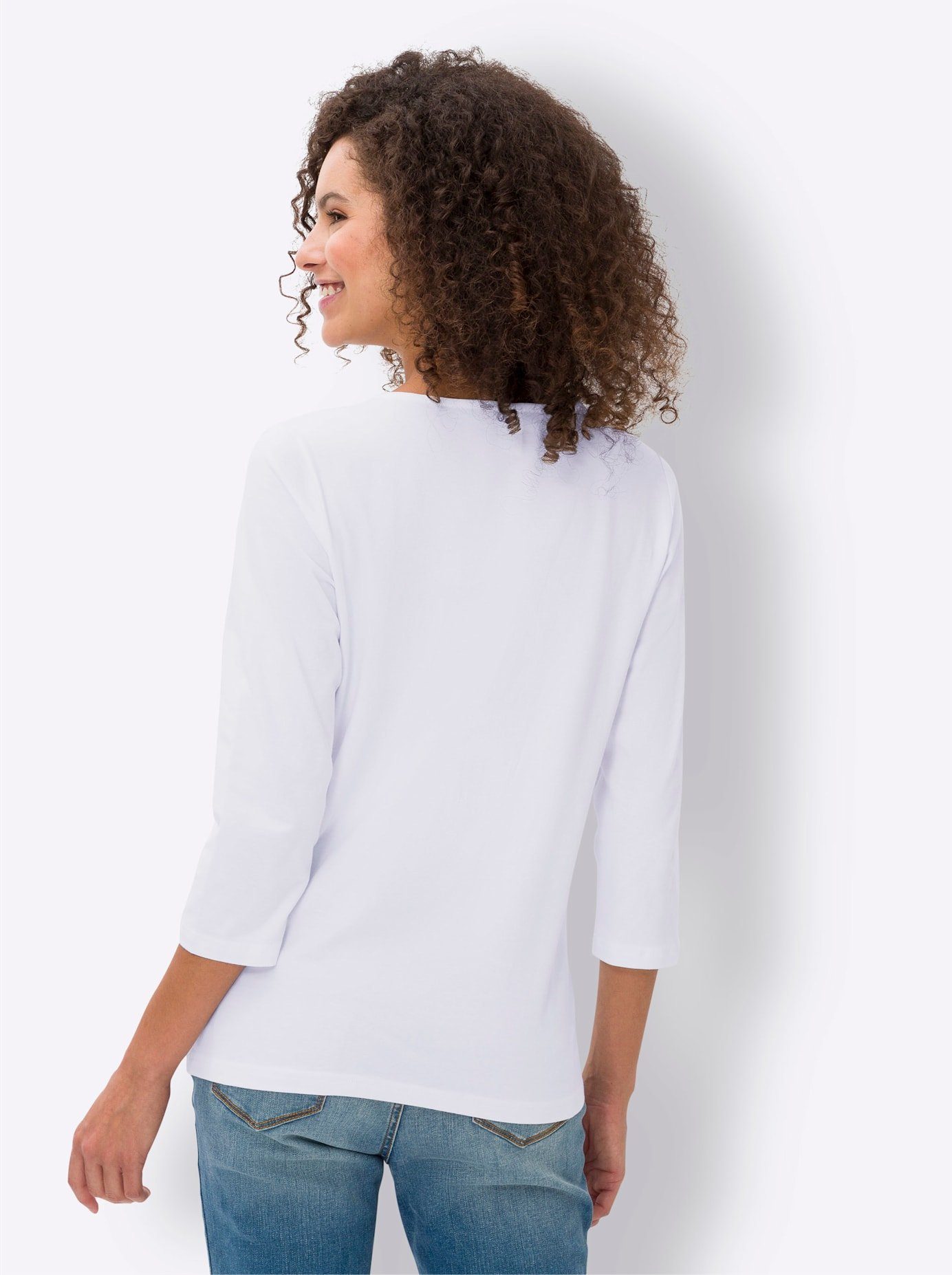 heine Shirt met ronde hals Shirt (1-delig)