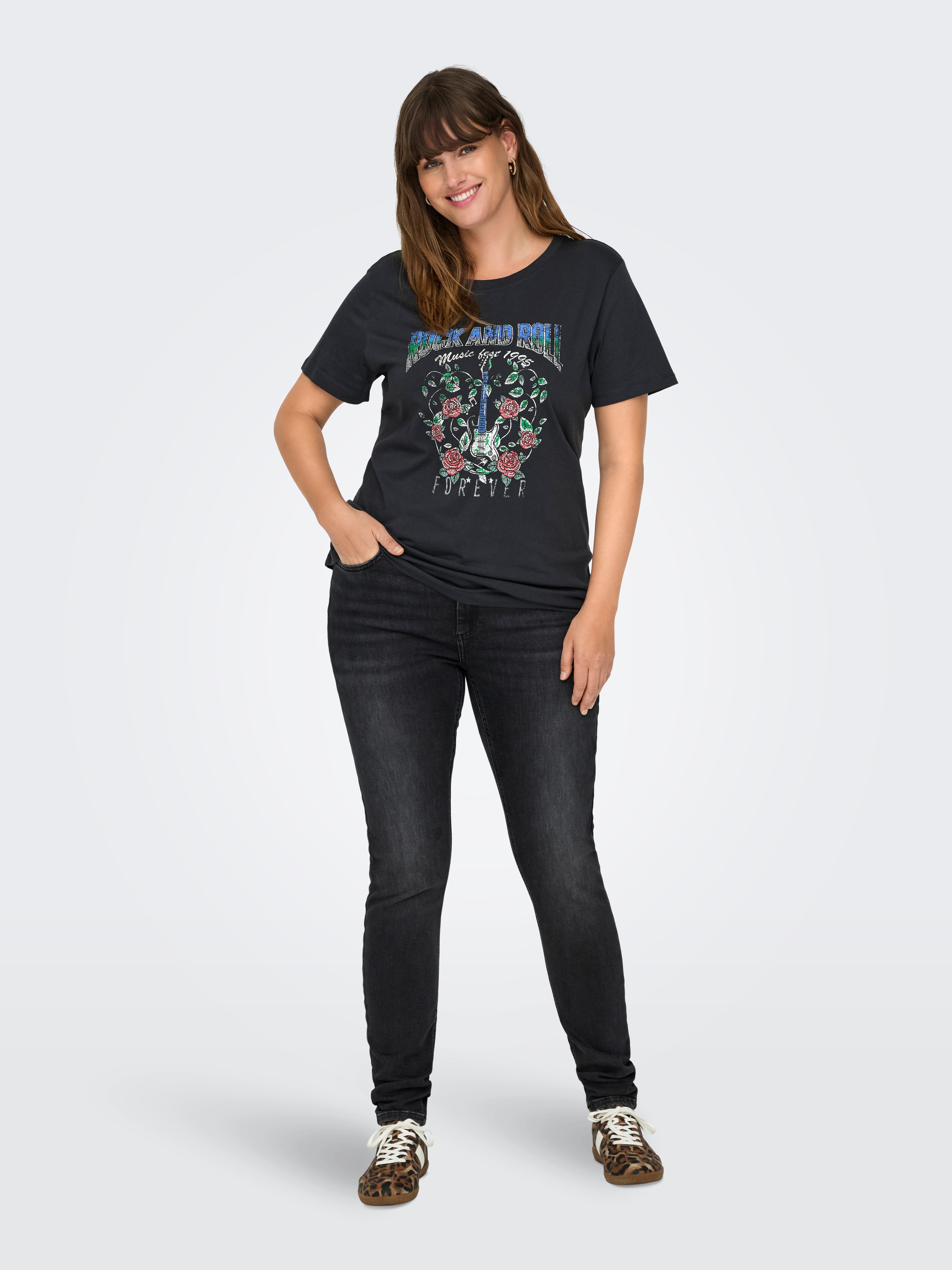 ONLY CARMAKOMA Skinny fit jeans CARWILLY REG SKINNY DNM CRO224 NOOS