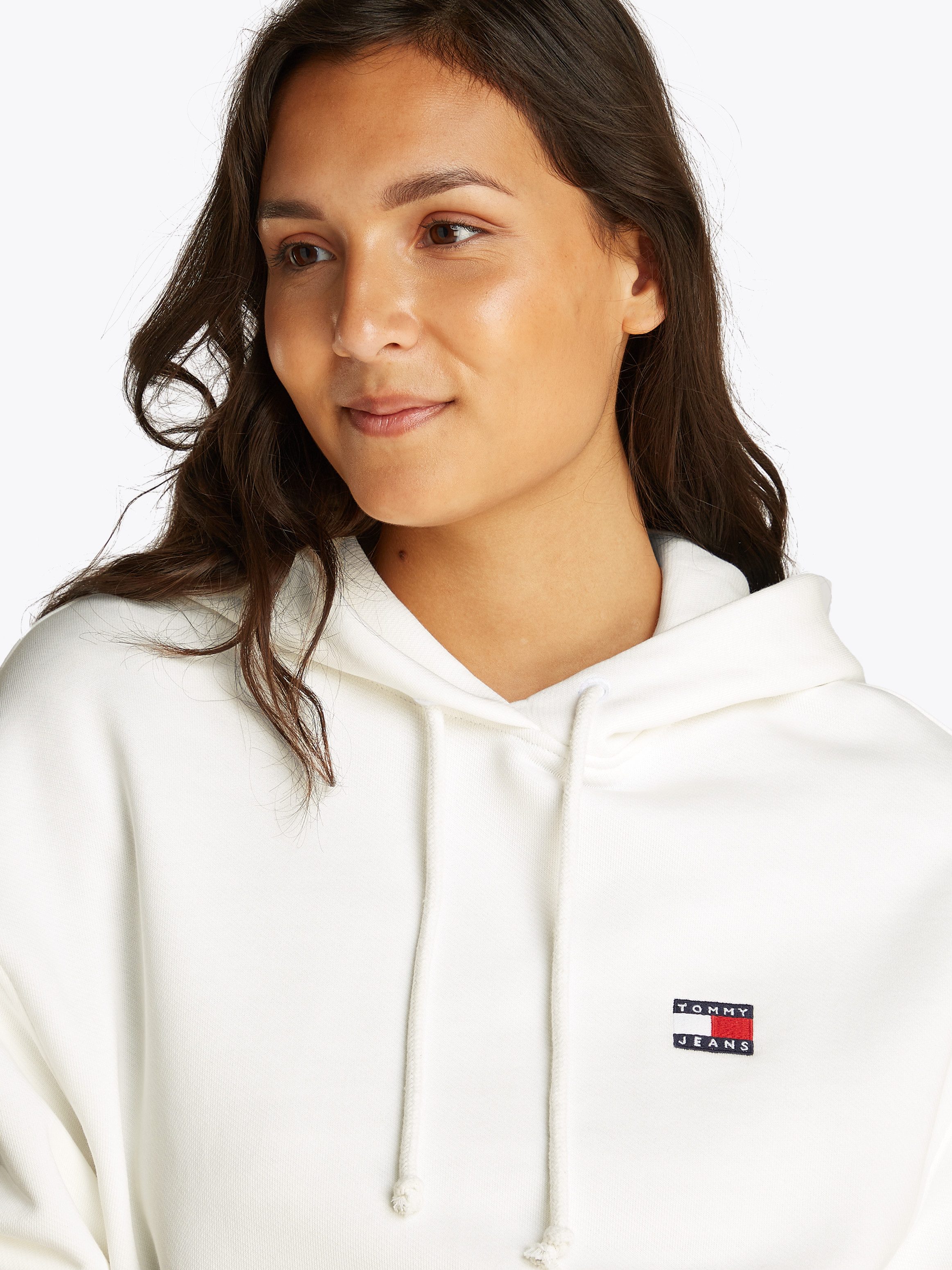 TOMMY JEANS Hoodie TJW BXY BADGE HOODIE EXT