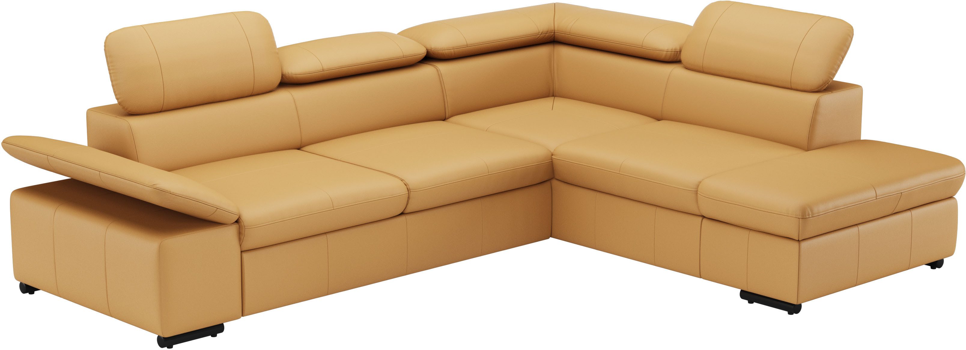 sit&more Hoekbank Alcudia L-vorm met armverstelling, optionele hoofdeindverstelling en bedfunctie