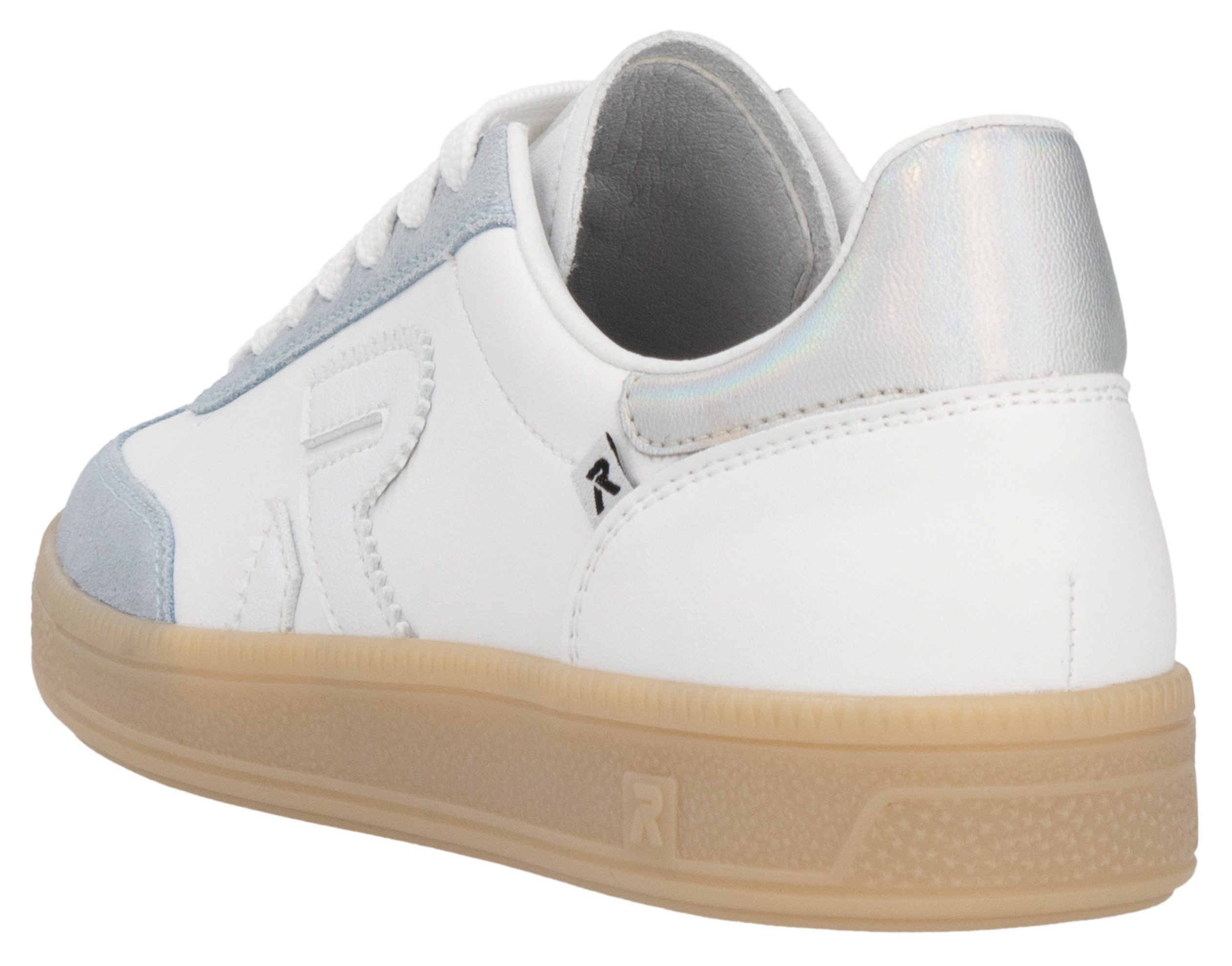 RIEKER Sport Sneakers San Diego , retro-sneaker, vrijetijdsschoen, lage schoen met uitneembaar voetbed