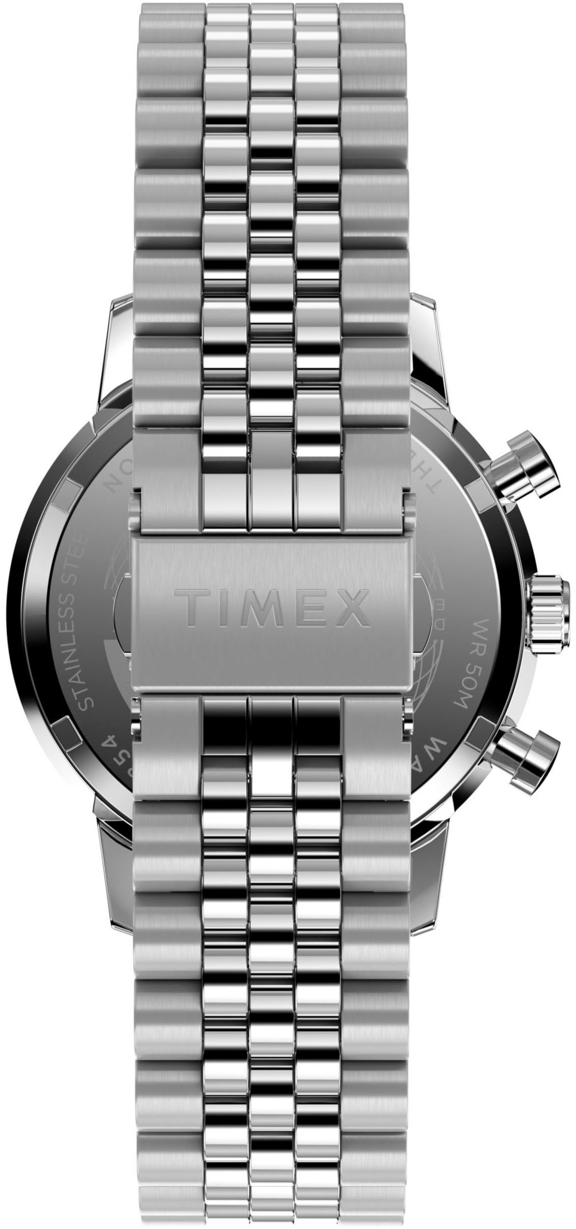 Timex Chronograaf Marlin Quarzuhr, horloge, heren, datum, stopwatchfunctie, 12/24-uurweergave