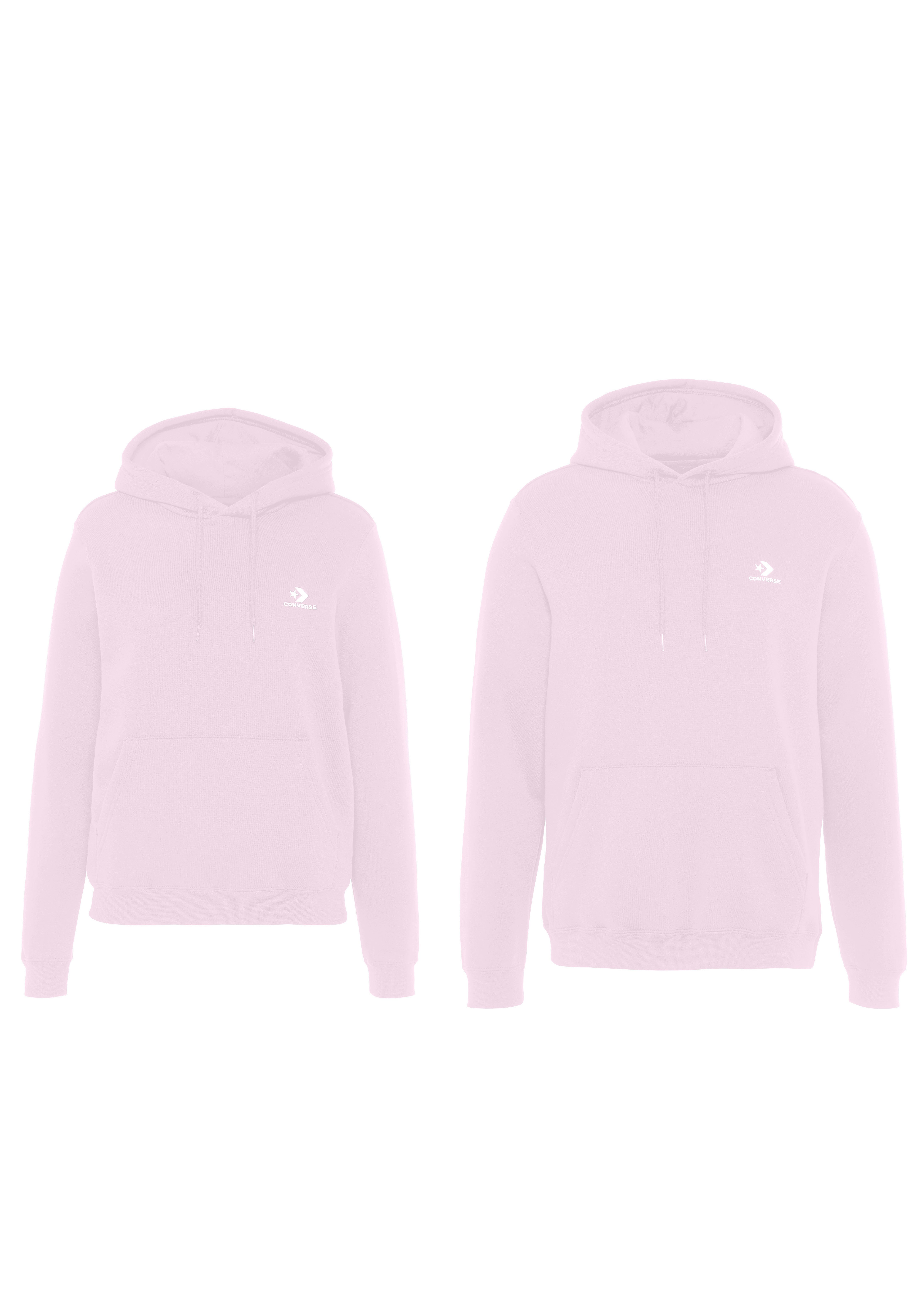 Converse Hoodie EMBROIDERED STAR CHEVRON BRUSHED BACK FLEECE HOODIE (1-delig) heren truien & sweaters maat L