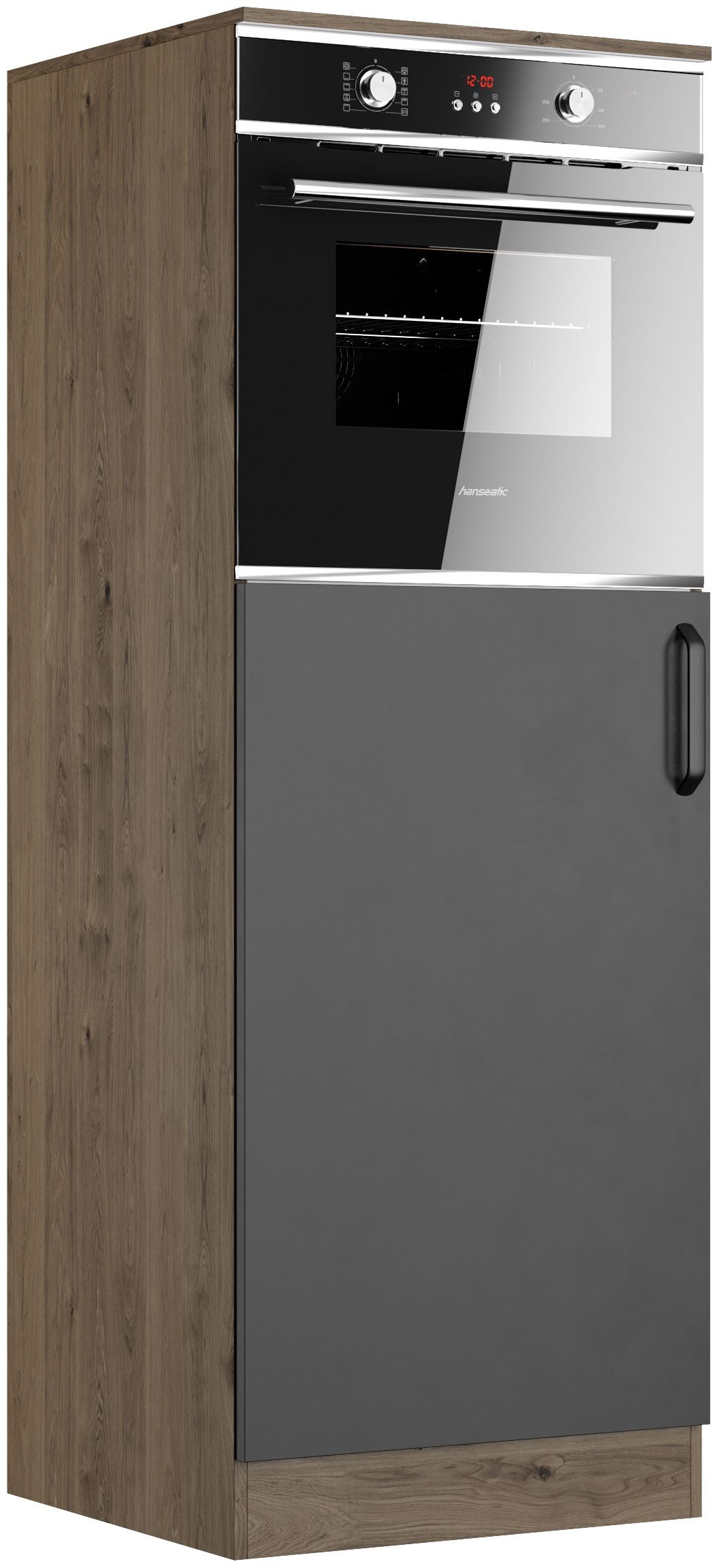 wiho Küchen Oven-/koelkastombouw Elba Afmetingen (B/H): 60/165 cm