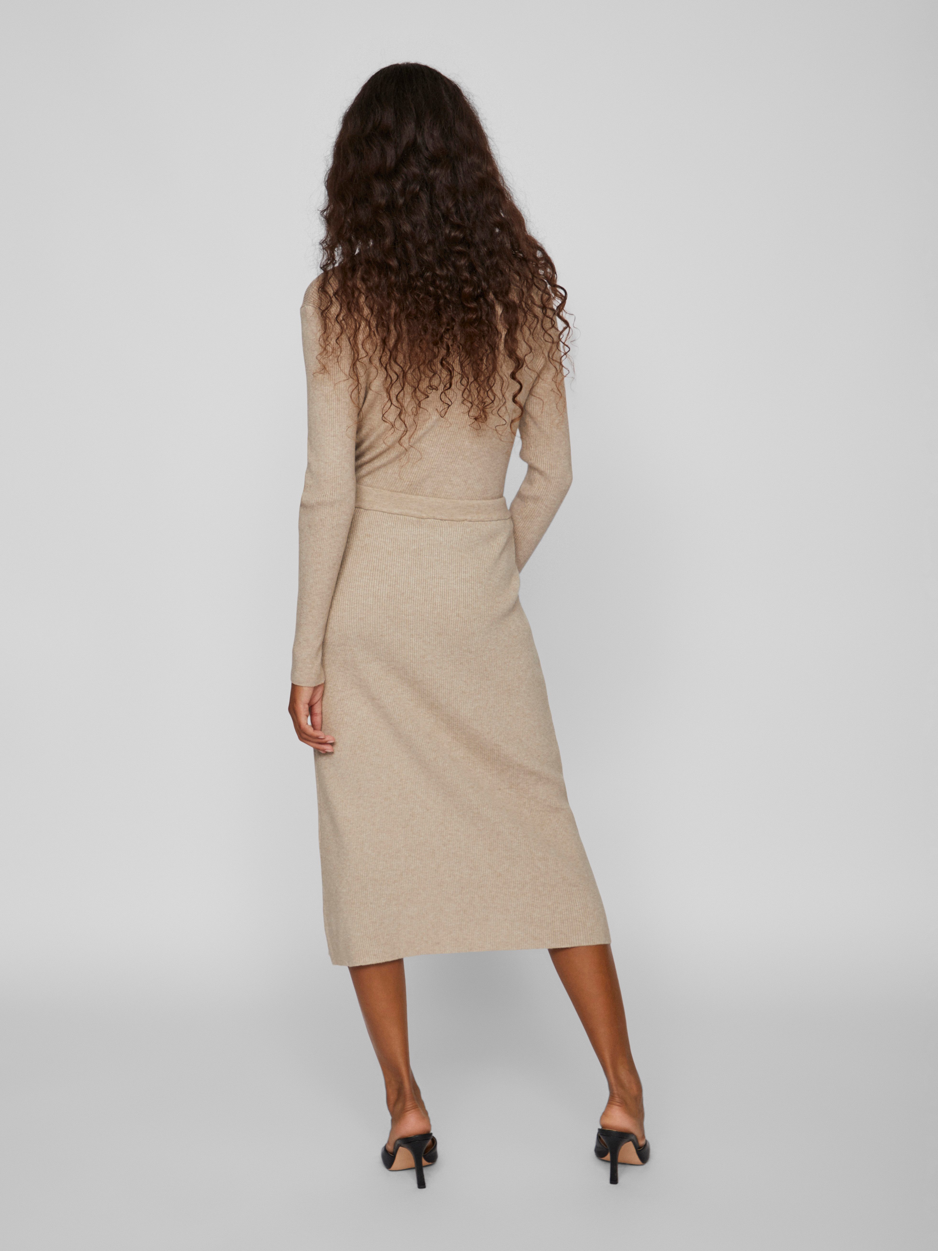 Vila Gebreide rok VICOMFY A-LINE KNIT SKIRT- NOOS