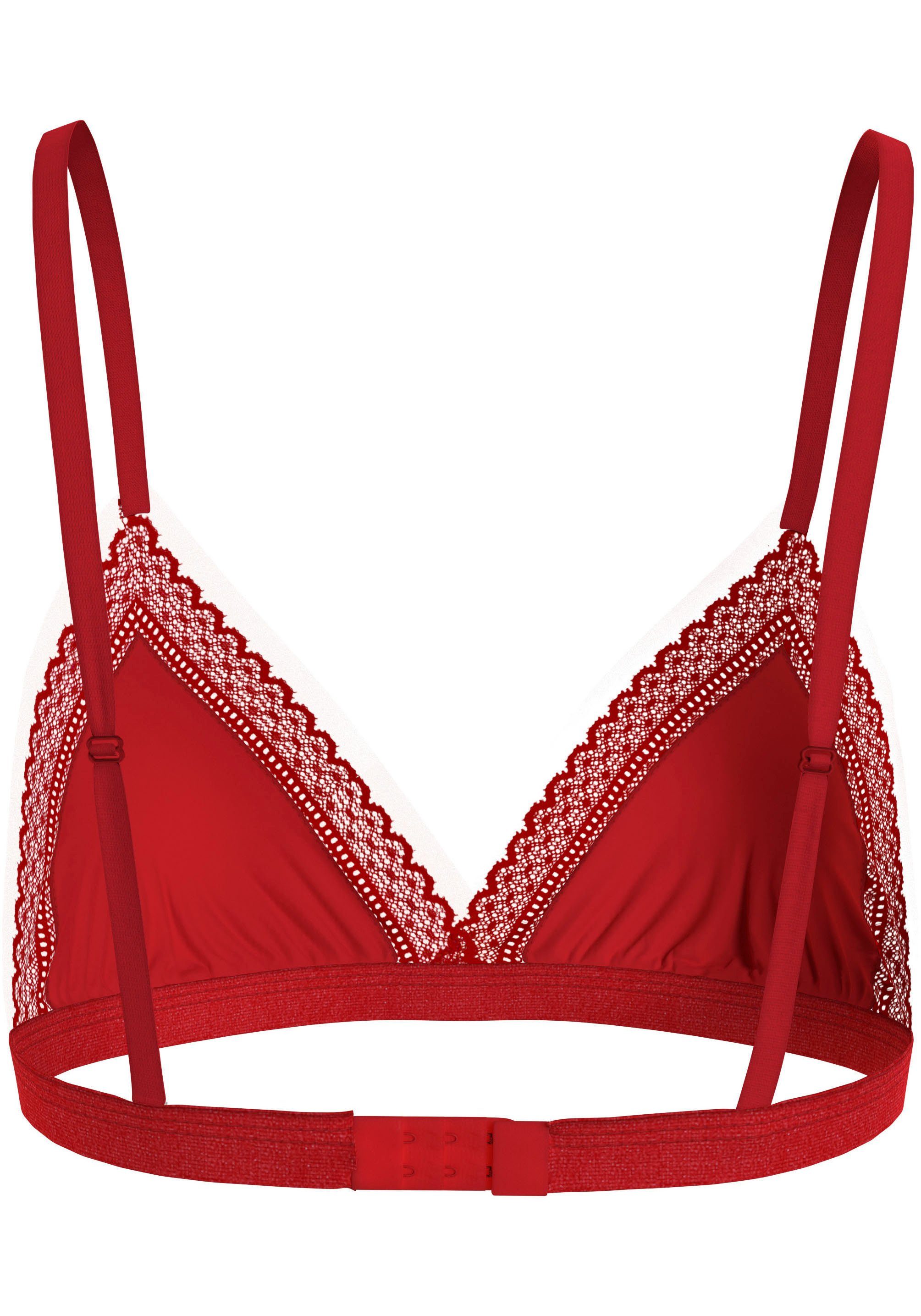 Tommy Hilfiger Underwear Bralette-bh UNLINED TRIANGLE met tommy hilfiger merklabel