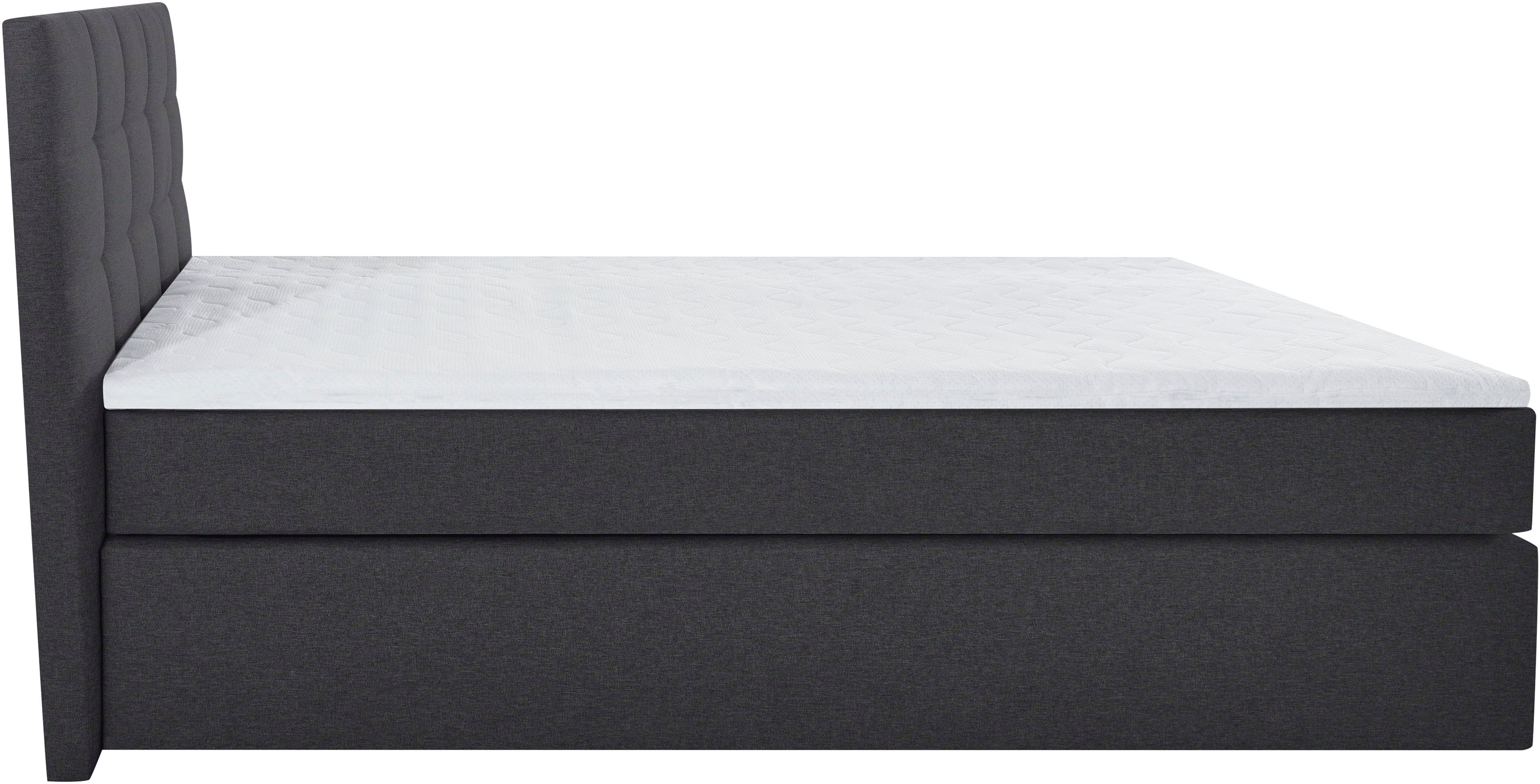 INOSIGN Boxspring OVALO optioneel met bedbox, verkrijgbaar in h2, h3 & h4
