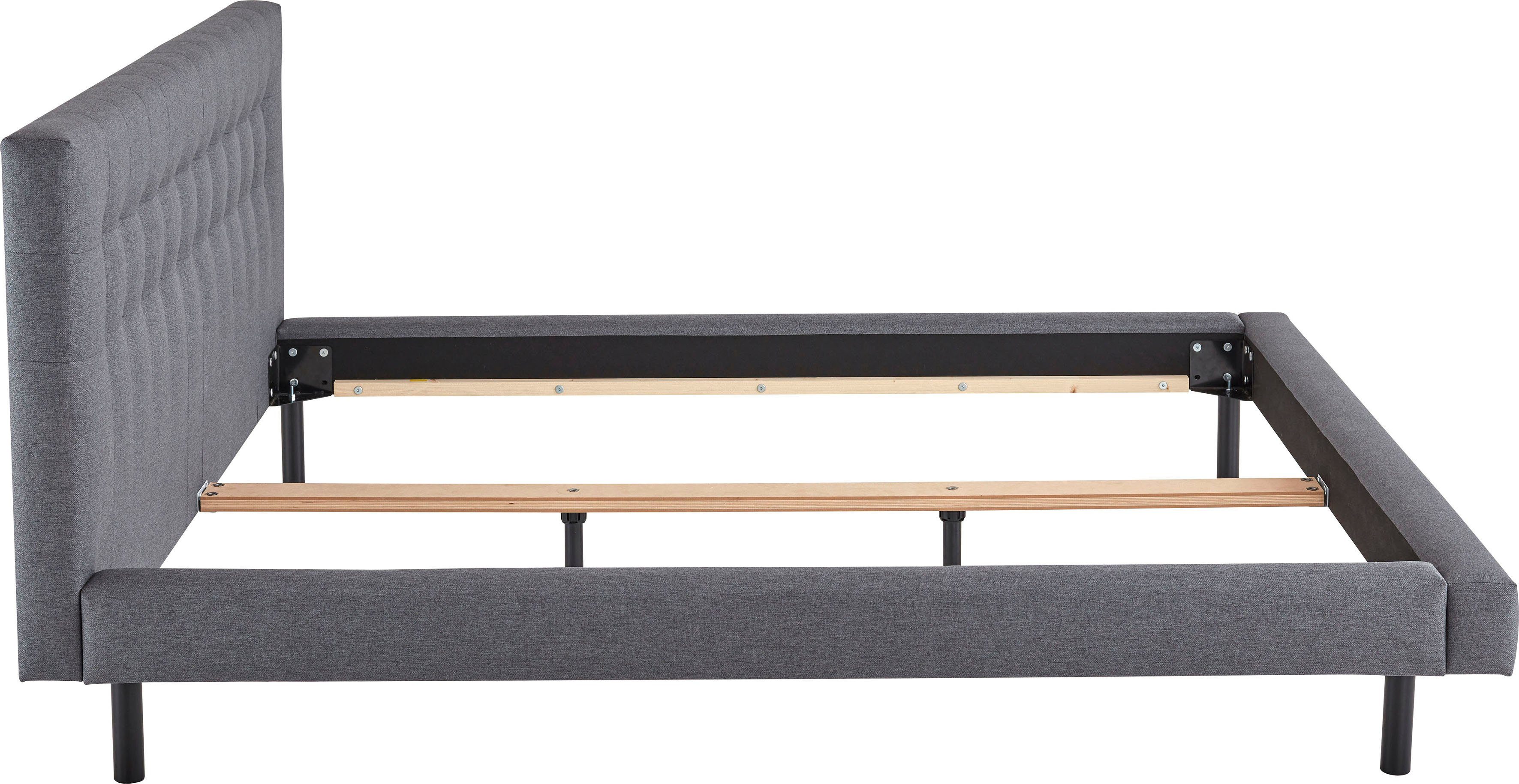 andas Gestoffeerd bed Tobjörn Met breed futonframe