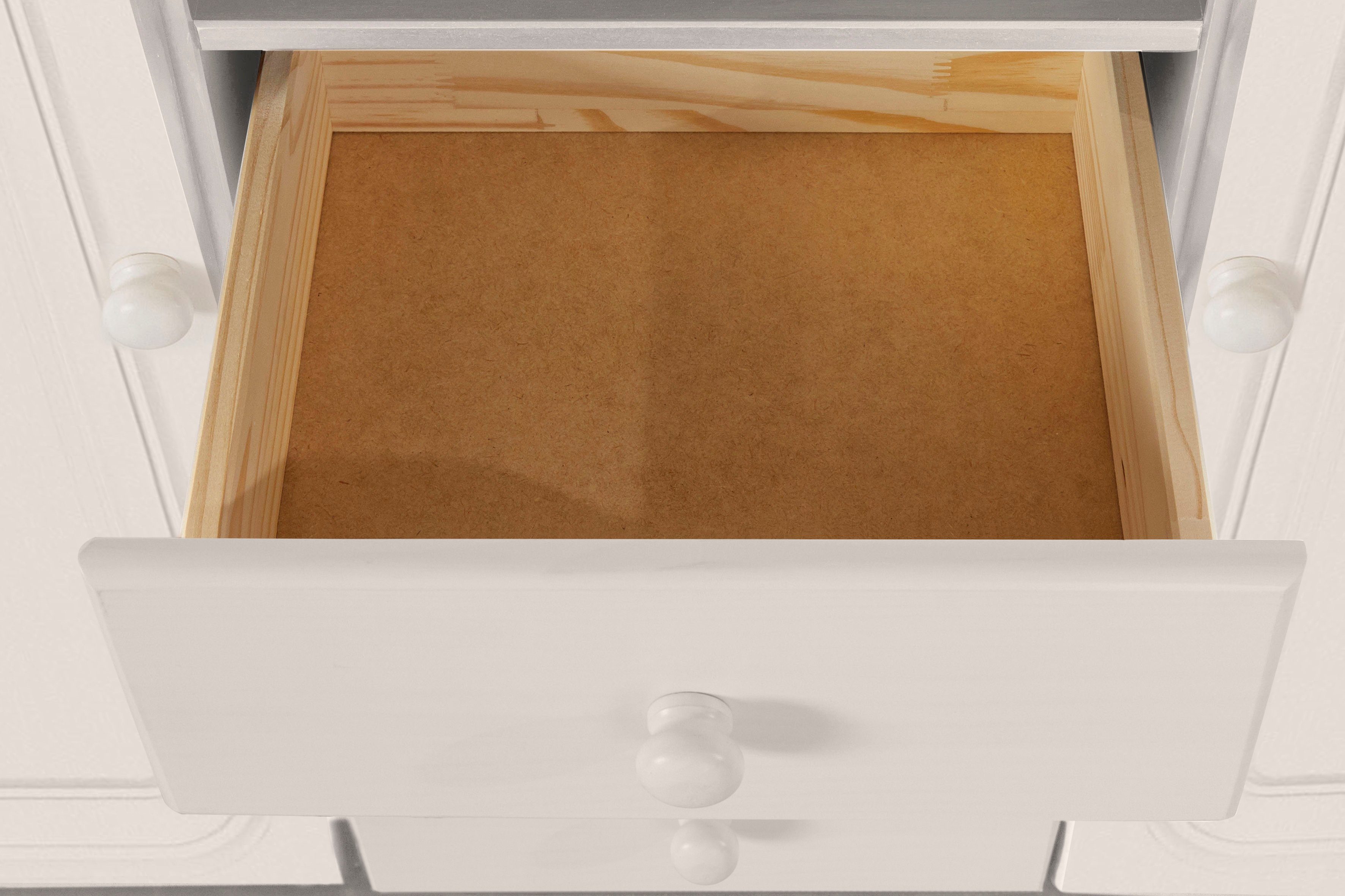 Home affaire Highboard Mette Opbergkast met 3 lades en verstelbare planken