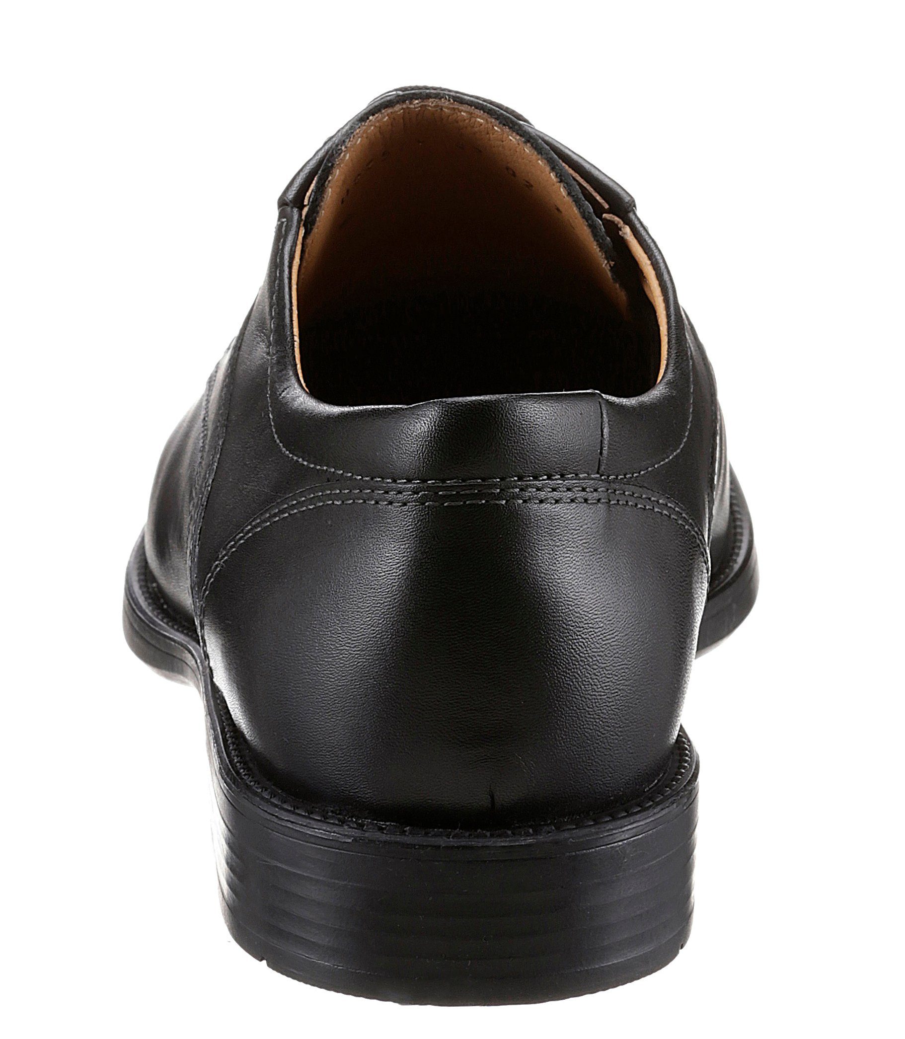 Geox Veterschoenen UOMO FEDERICO met klein elastiek aan de zijkant, vrijetijdsschoen, lage schoen, veterschoen