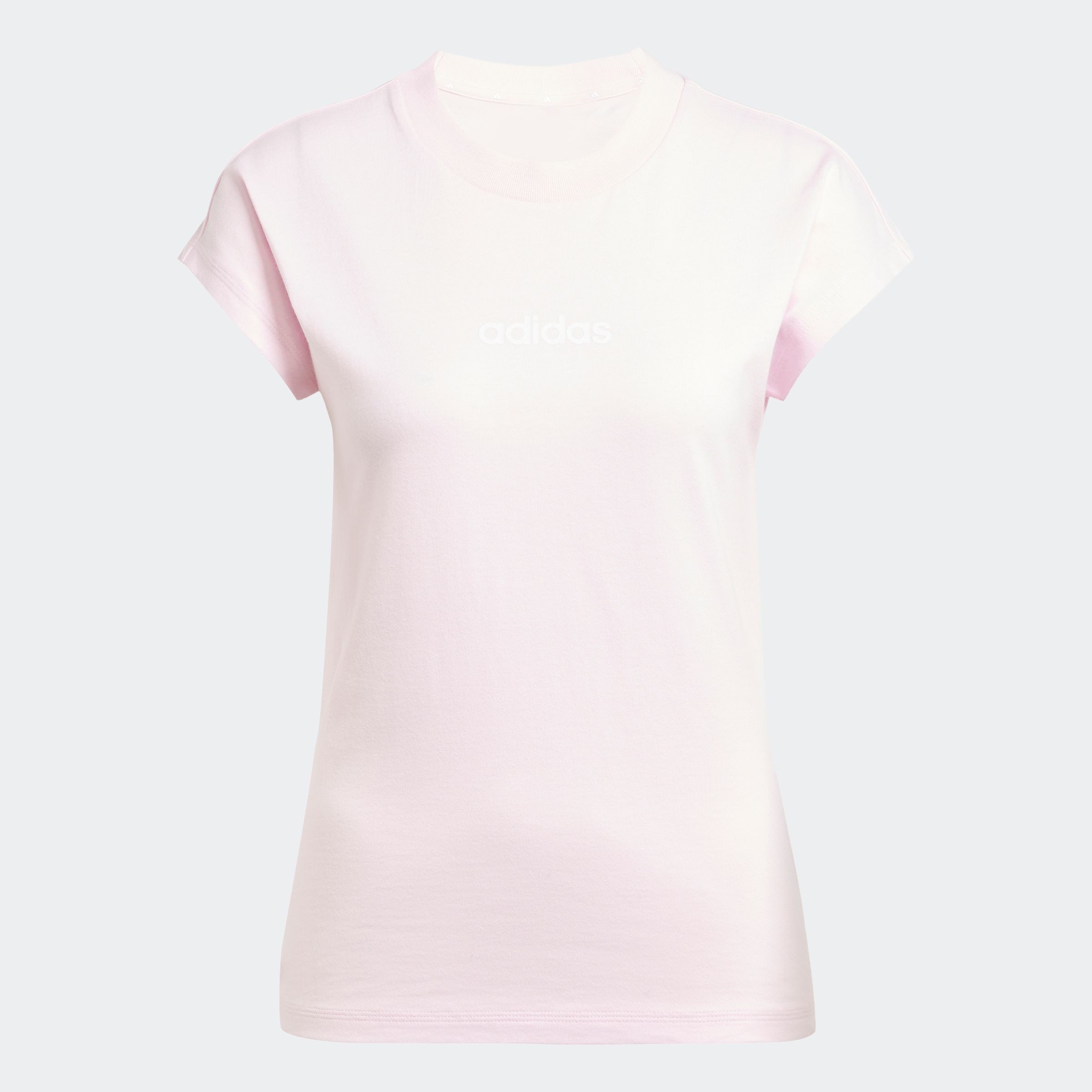 adidas Sportswear T-shirt W LIN SJ T Basic T-shirt van zacht materiaal
