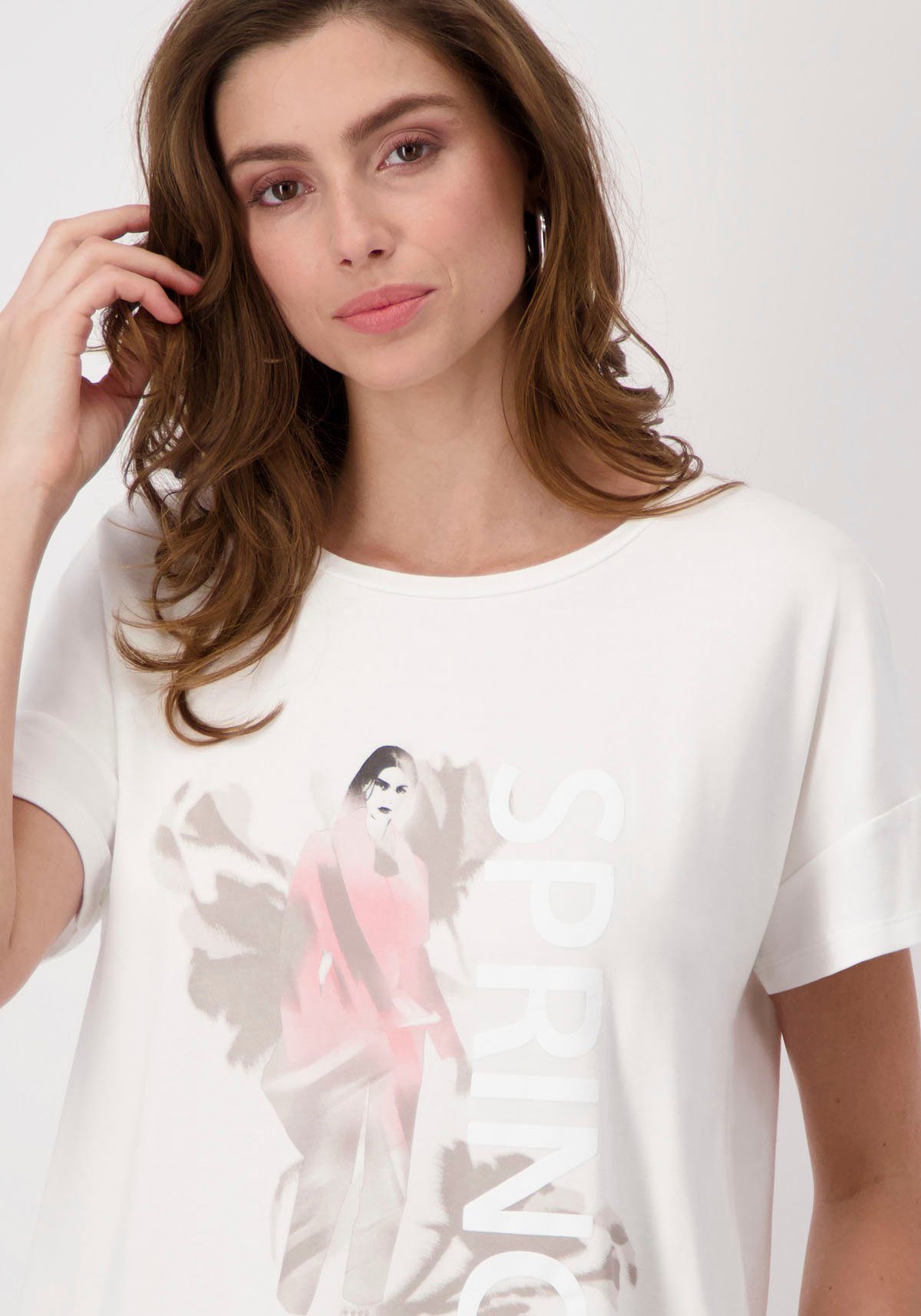 Monari T-shirt met frontprint