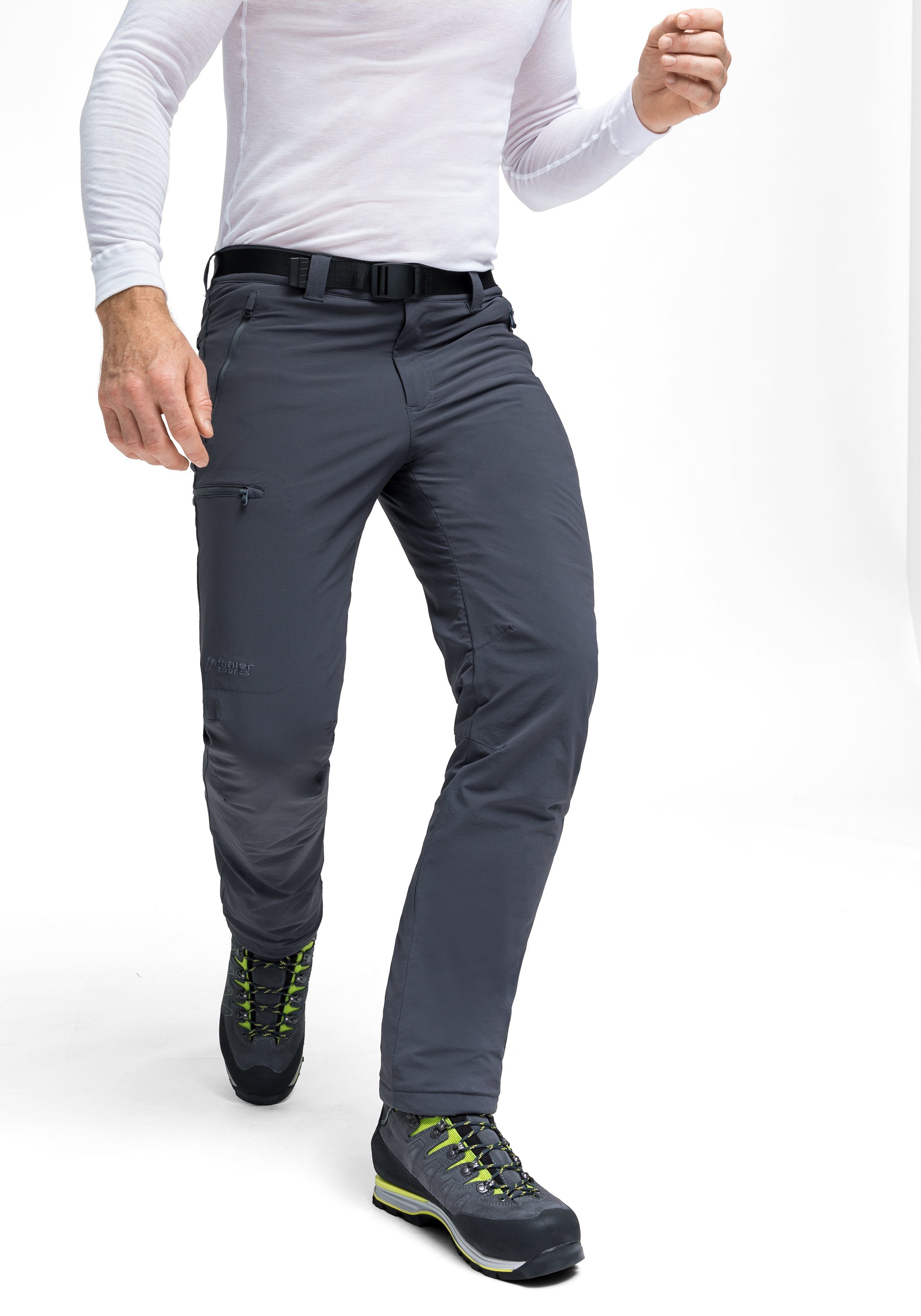 Maier Sports Functionele broek Oberjoch Therm Winter-outdoorbroek, gewatteerd en elastisch