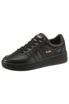 gola classic sneakers grandslam leather in eenkleurige look zwart