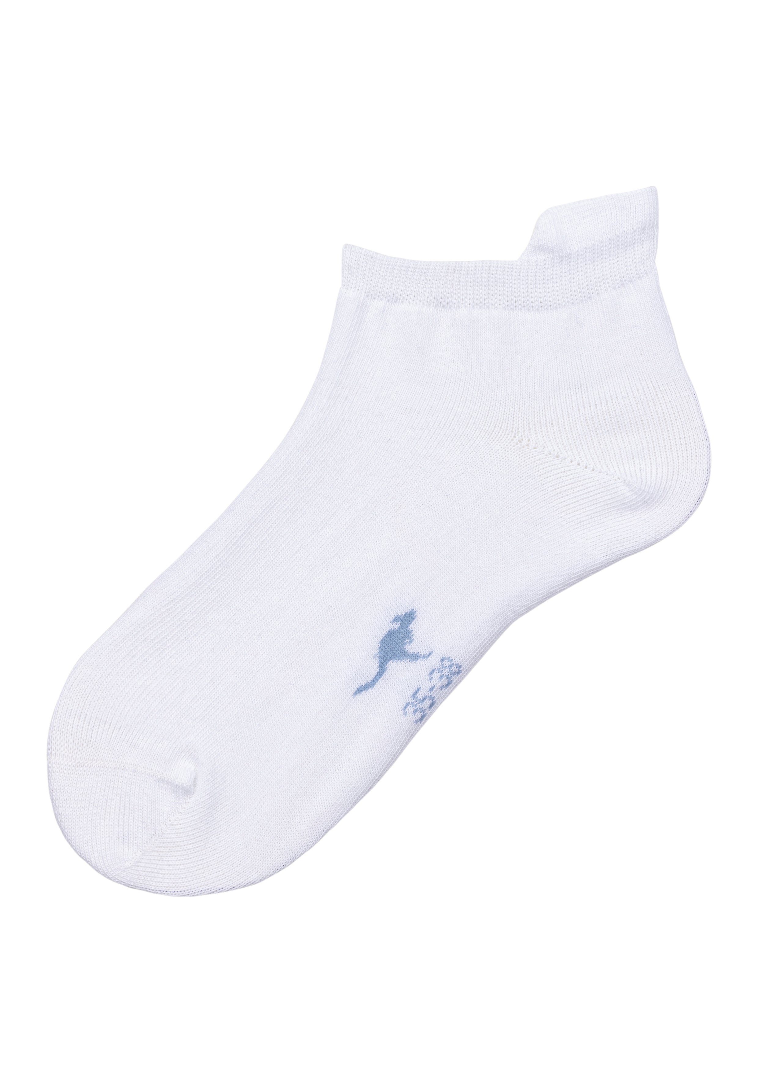 KangaROOS Sneakersokken met verlengd boord aan de achterkant (set 10 paar)