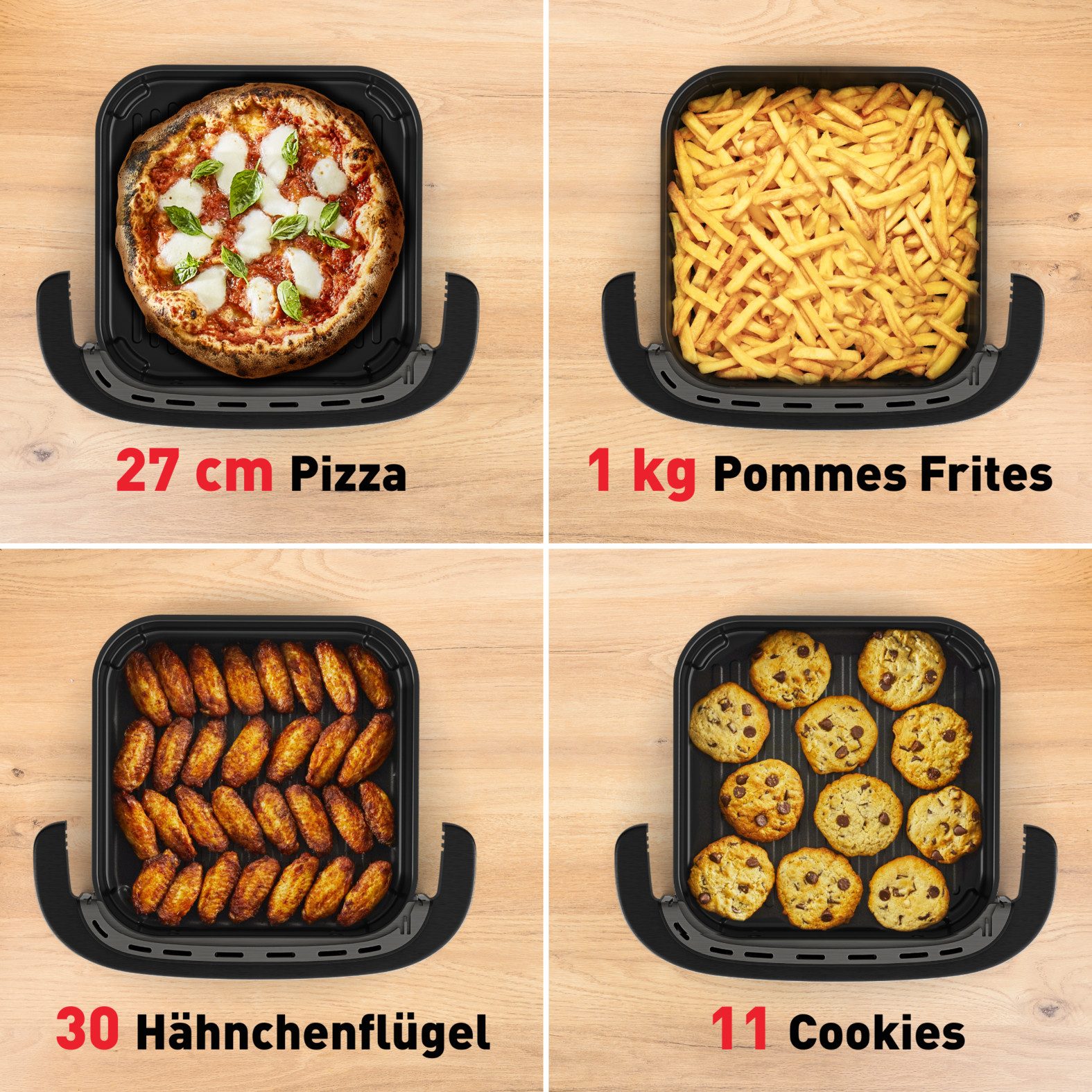 Tefal Airfryer FW4018 Easy Fry XL Surface met pizzabakfunctie