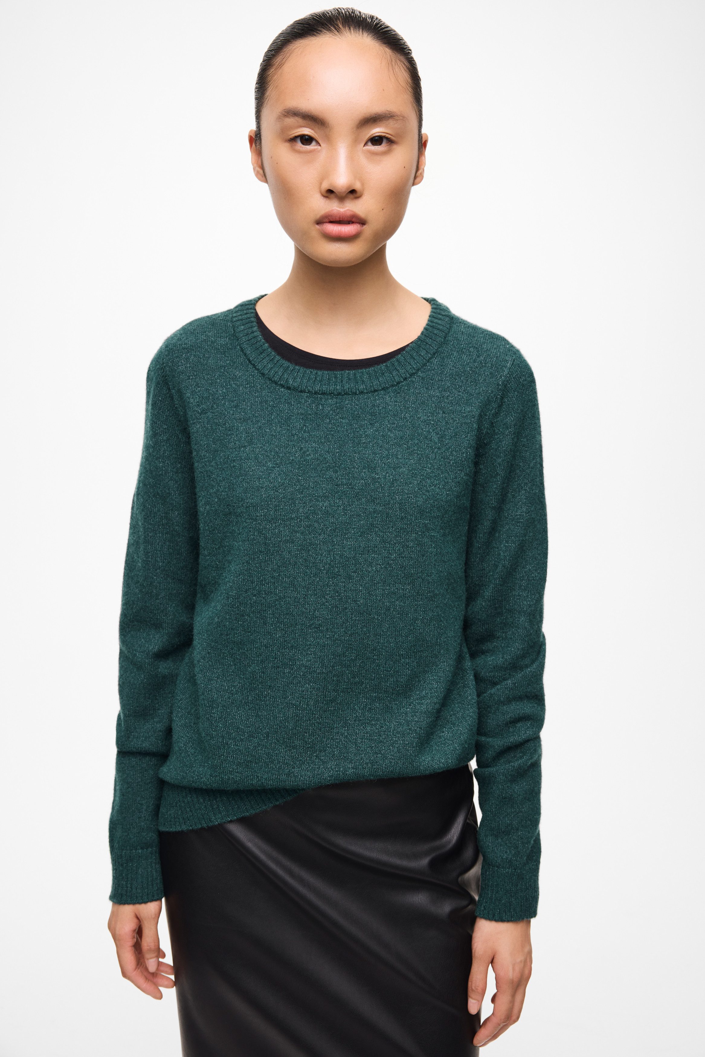 Vila Trui met ronde hals VIRIL O-NECK L/S KNIT TOP - NOOS