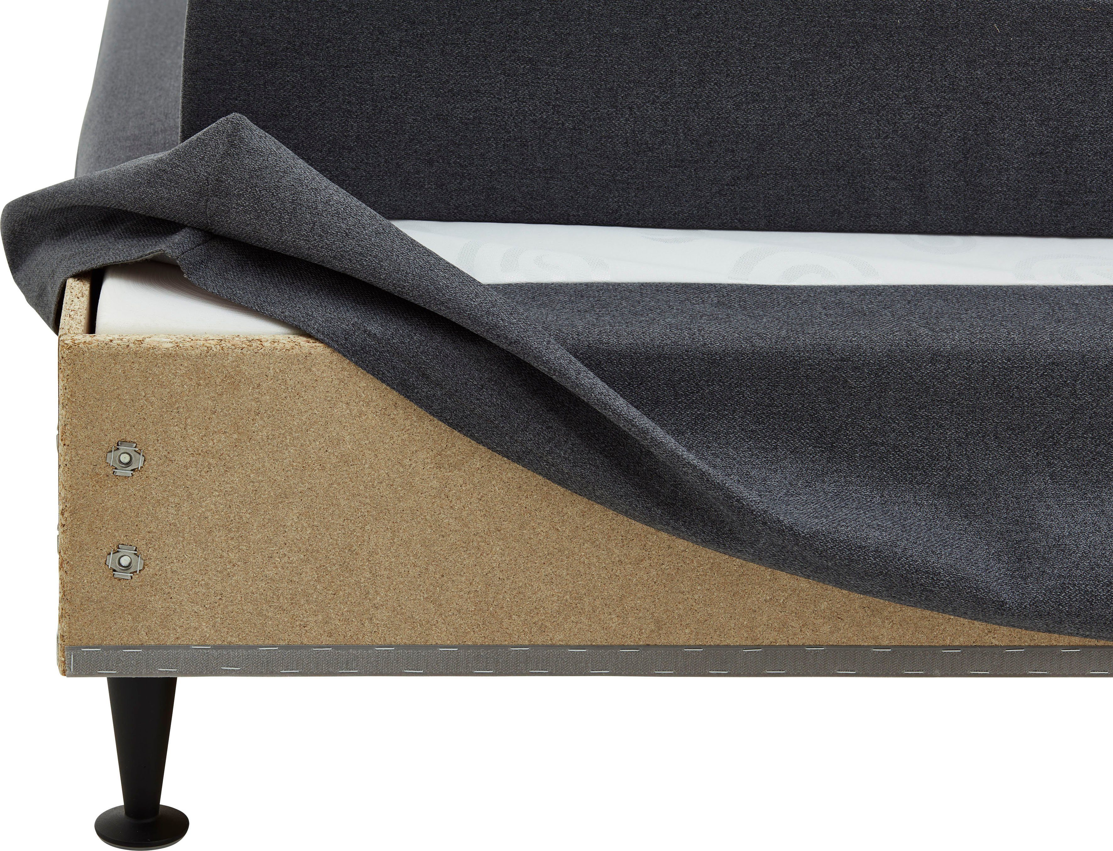 andas Boxspring Linja met hotelbed-karakter, comfort-lighoogte en topmatras inclusief