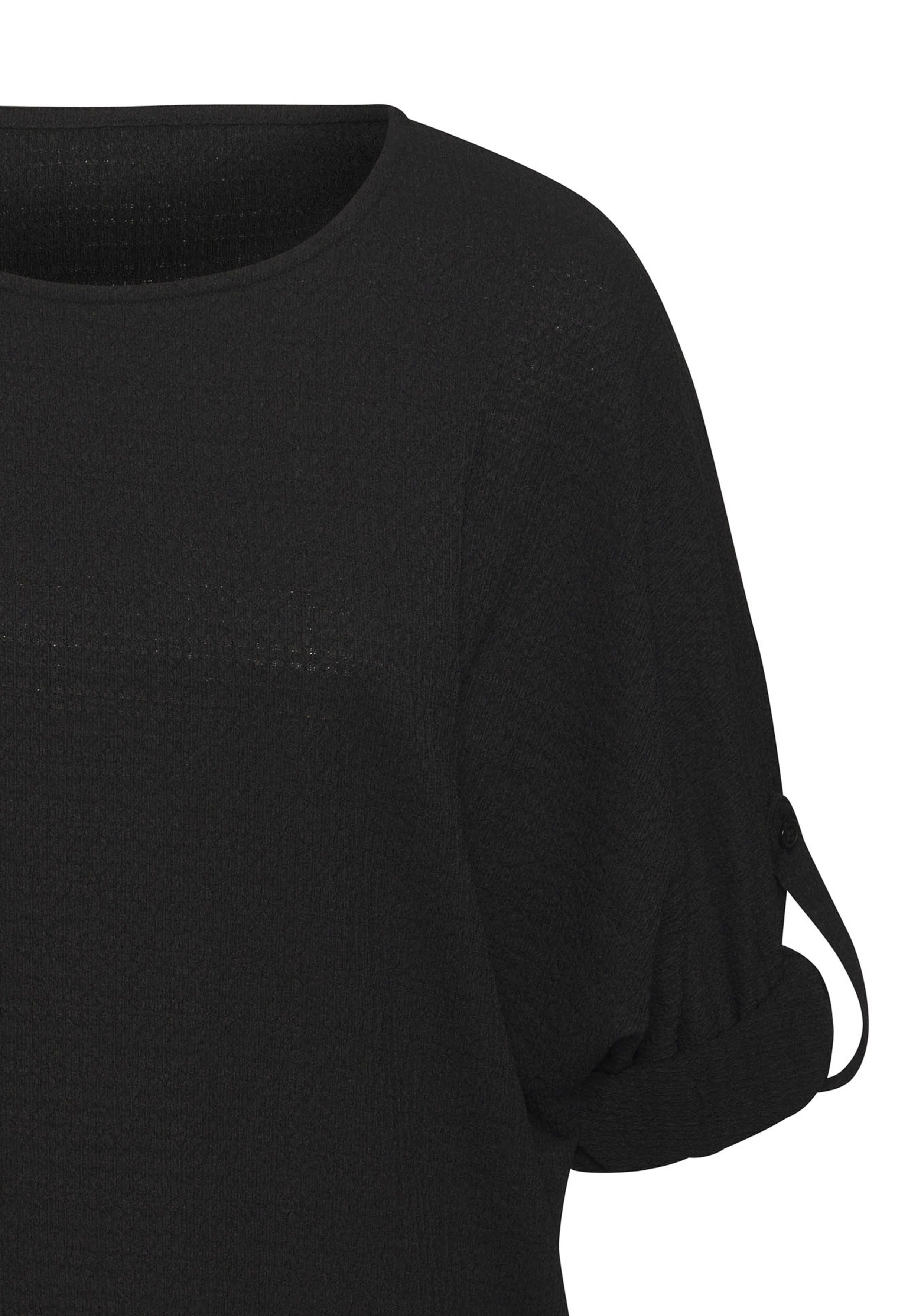 Vivance 2-in-1-shirt Om op te rollen van kreukvrije crêpe-kwaliteit