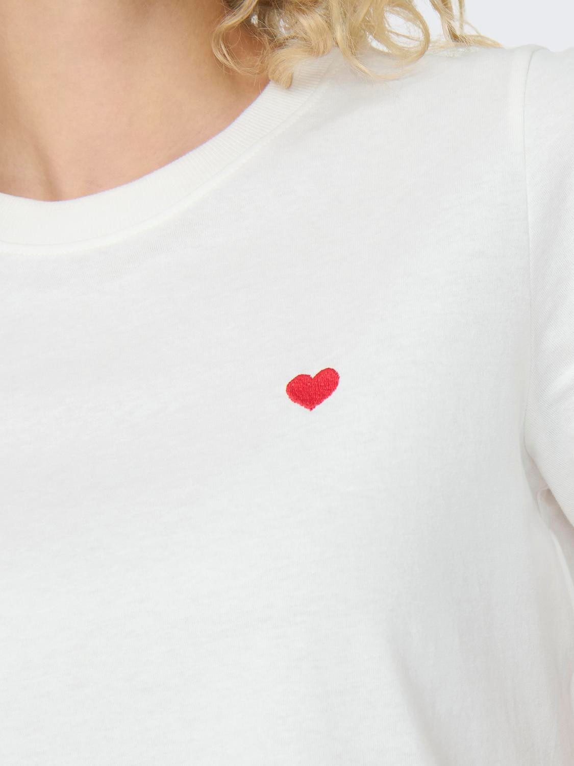 JDY Shirt met korte mouwen PISA S S PRINT TOP JRS NOOS