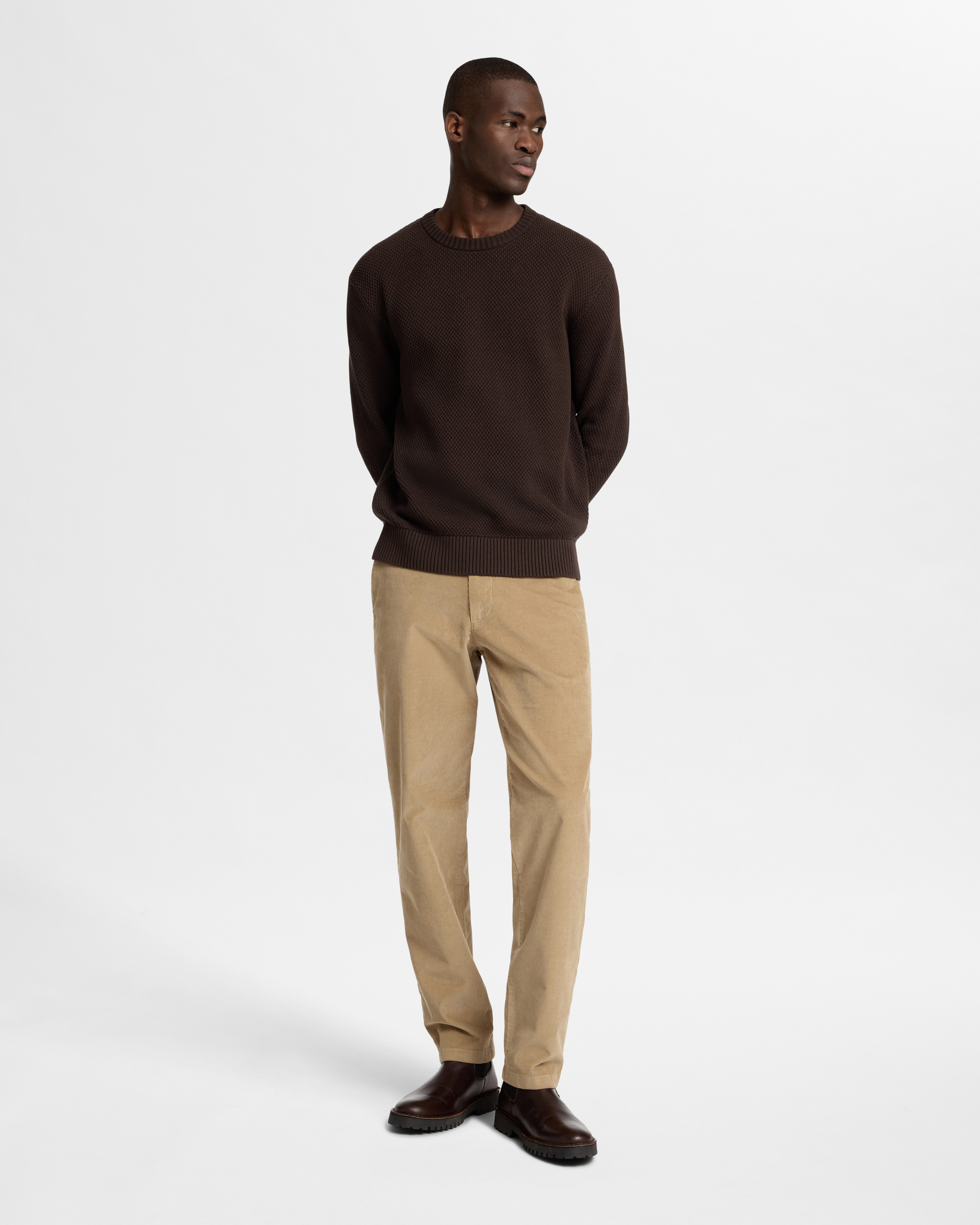 SELECTED HOMME Cordbroek SLH196-STRAIGHT MILES CORD PANT W NOOS
