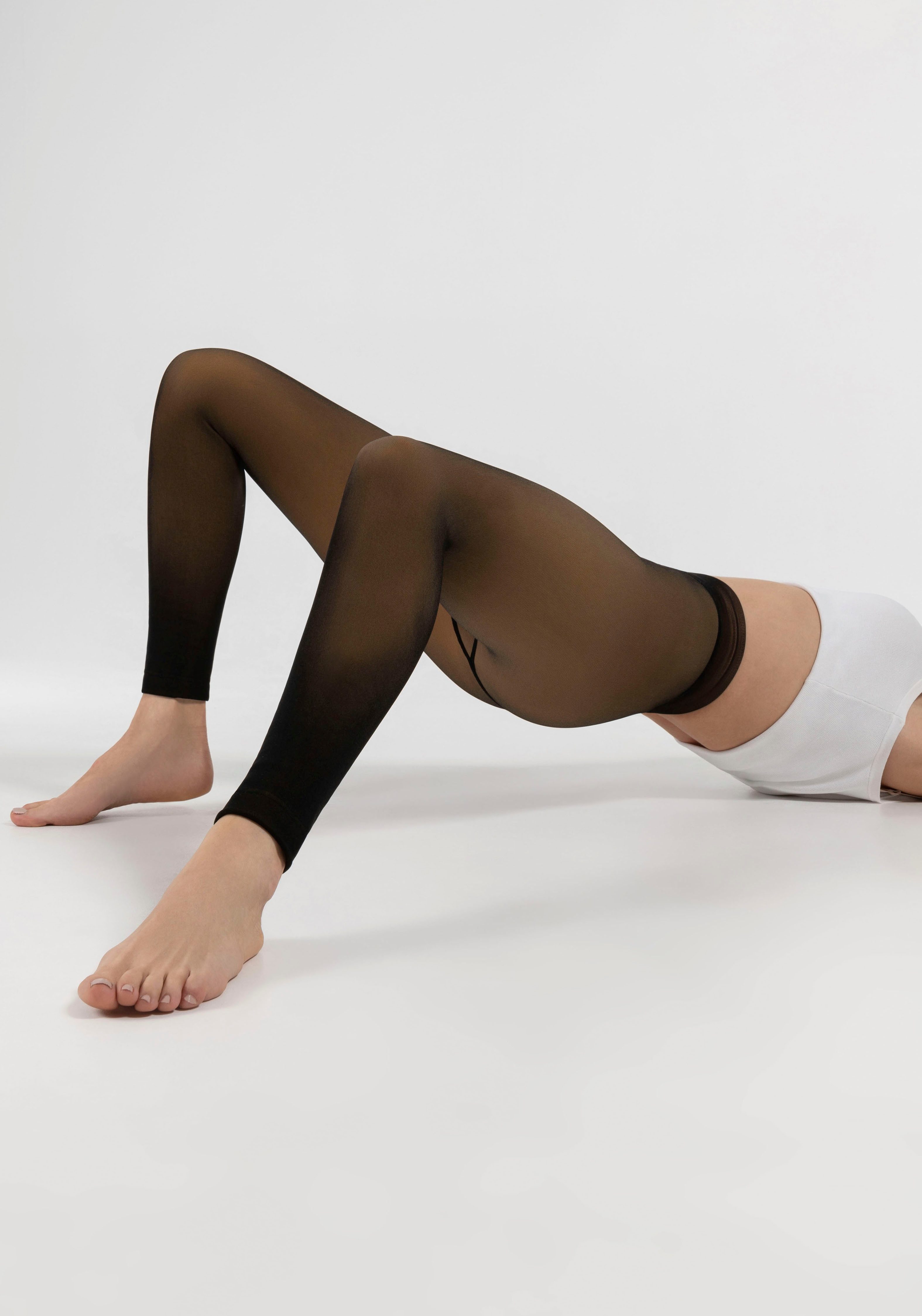 Camano Thermolegging Comfort Thermo warme & transparante leggings, comfort katoen kruis
