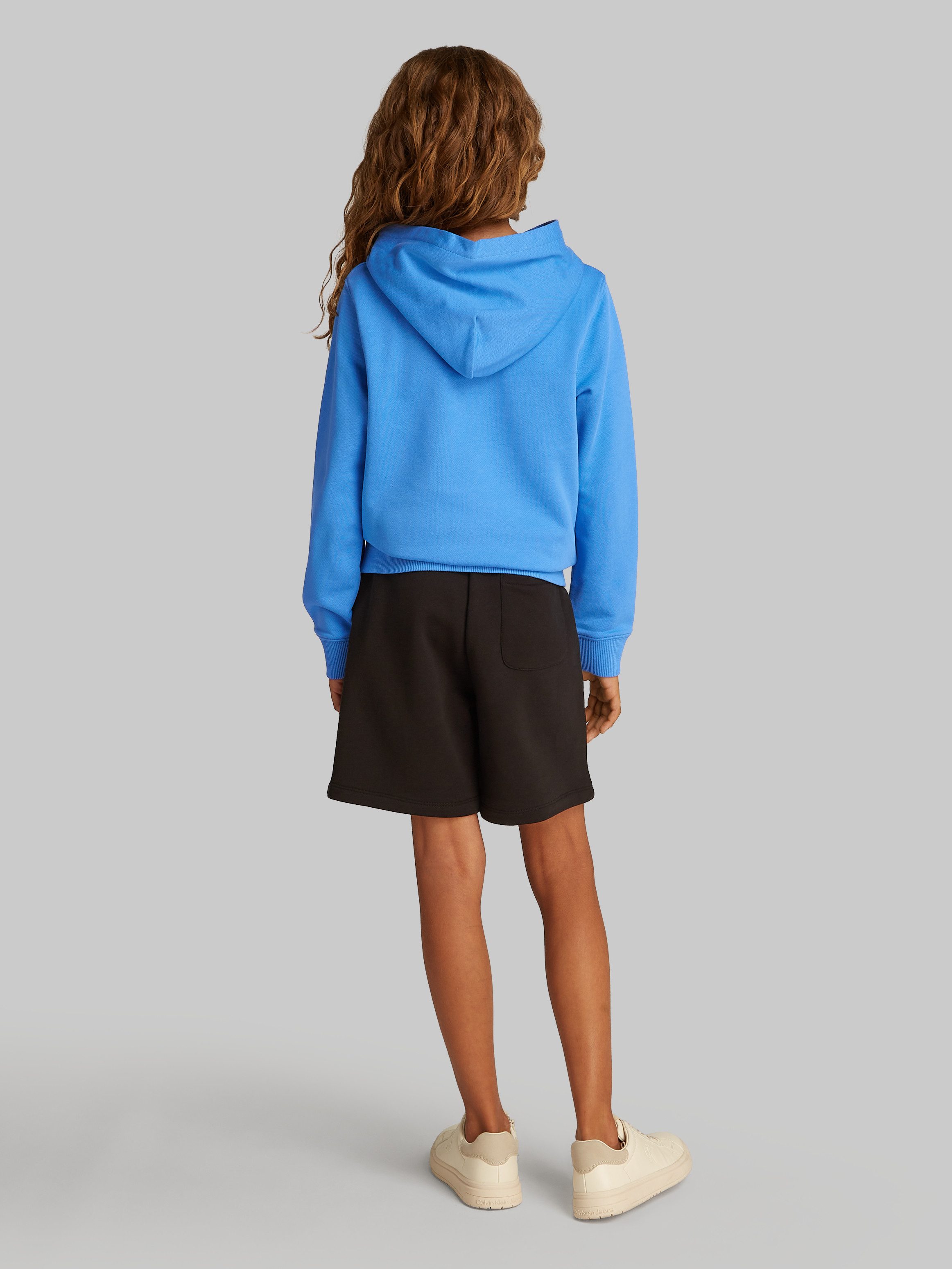 Calvin Klein Hoodie SMALL MONOGRAM HOODIE voor kinderen tot 16 jaar en met logo-opdruk