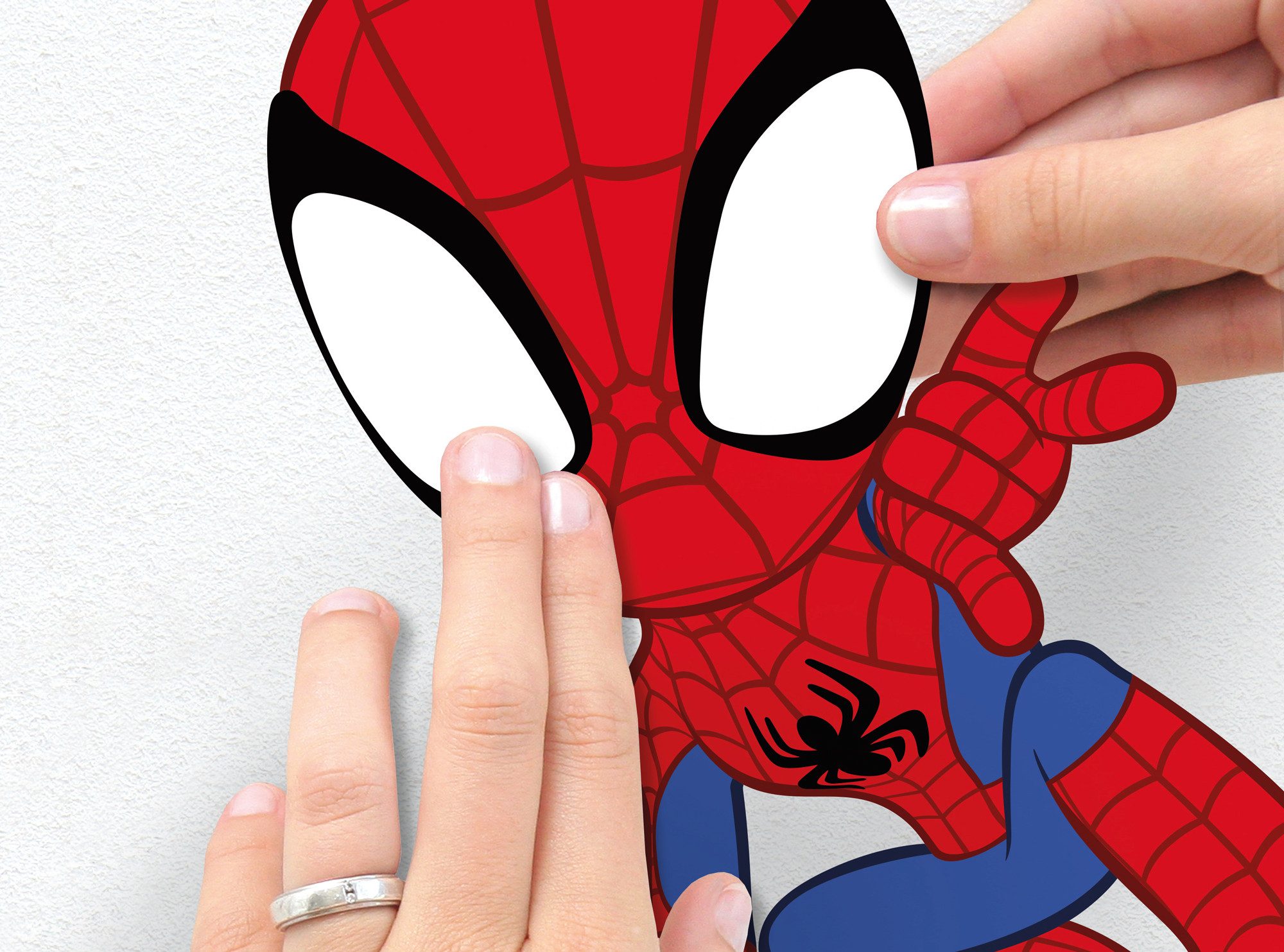 Komar Wandfolie Spidey and His Amazing Friends Power Group - afm. 50 x 70 cm (4-delig)