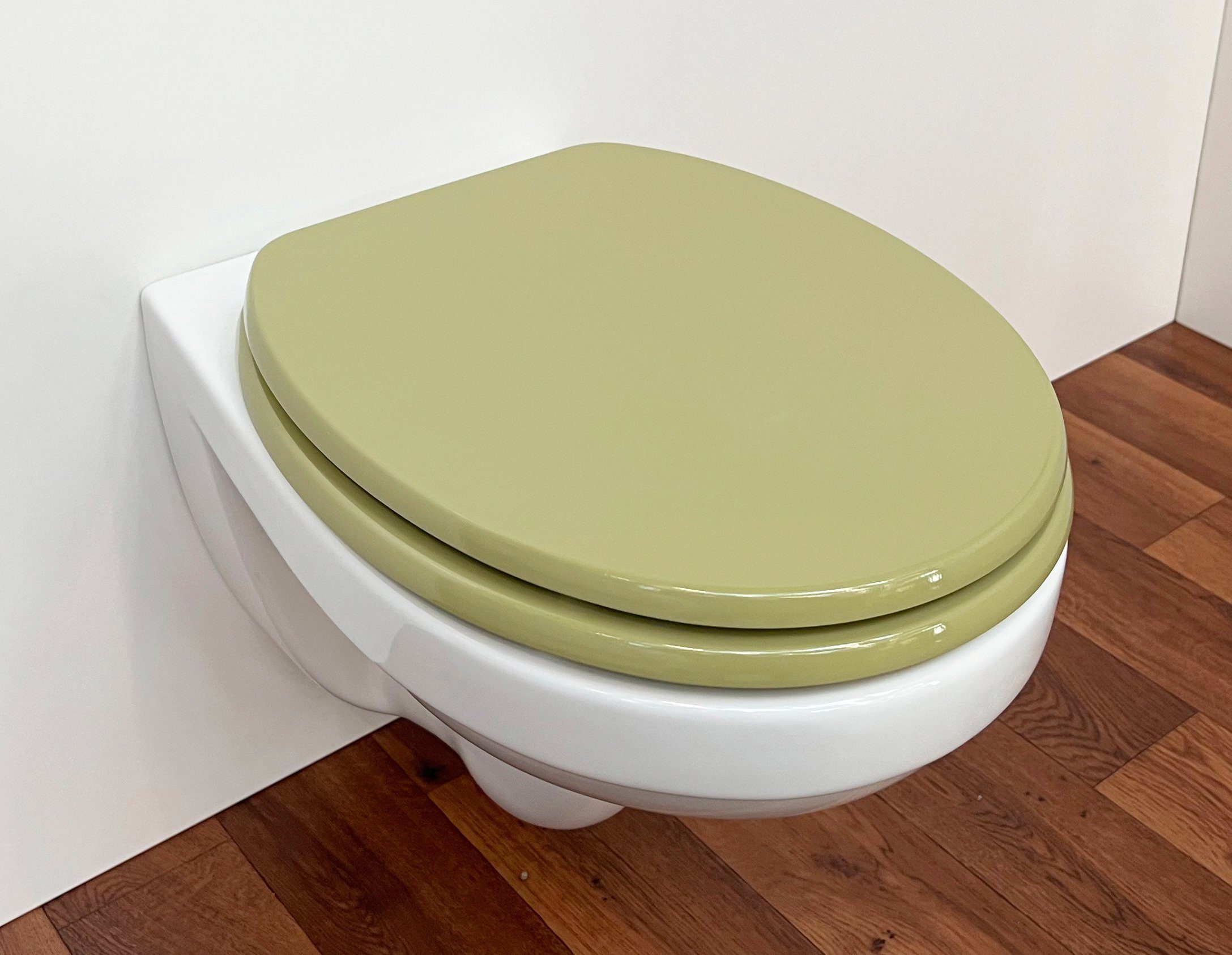 ADOB Toiletzitting uiterst stabiel, messing verchroomde scharnieren