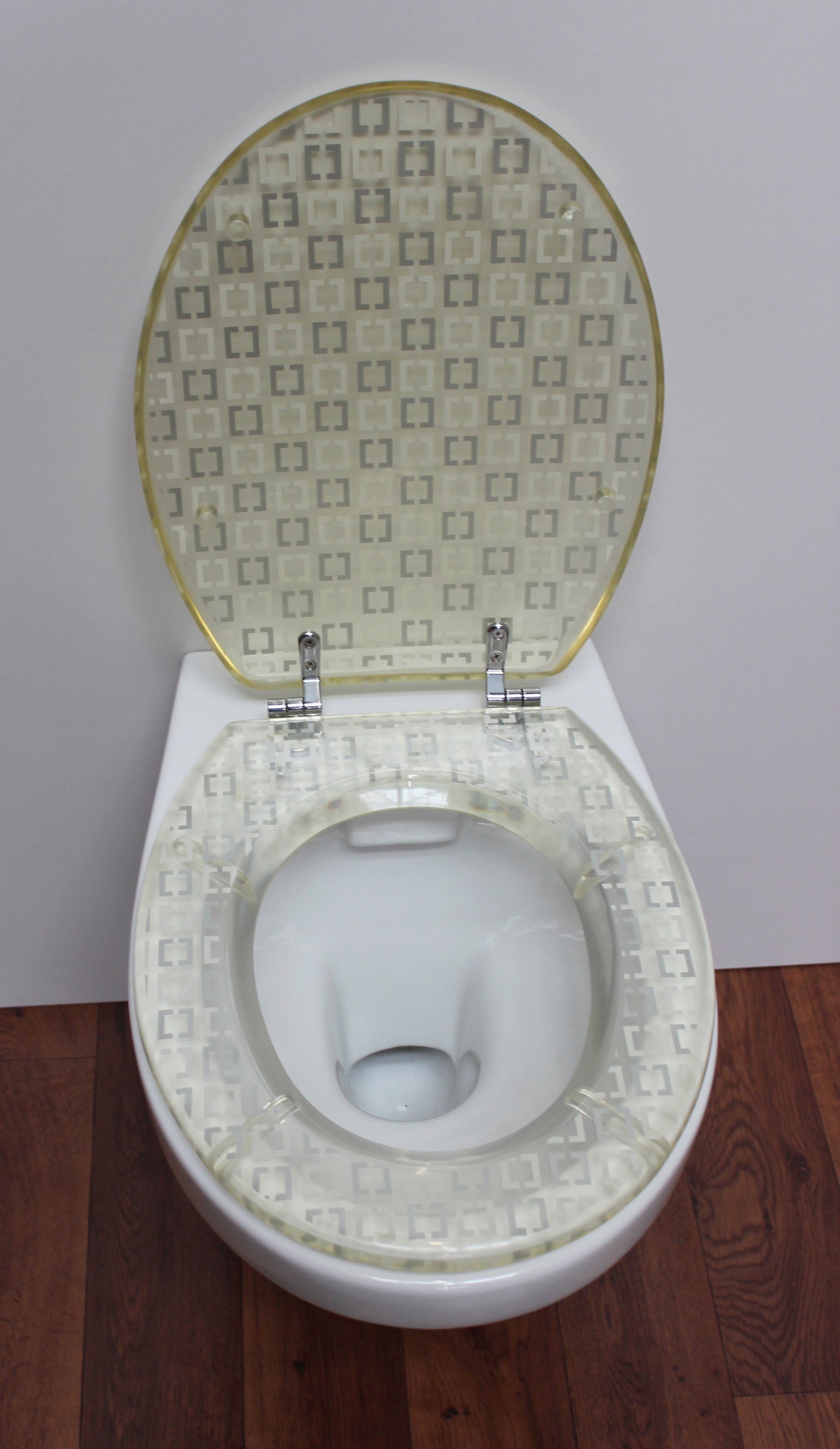 ADOB Toiletzitting Chicago met metalen scharnieren