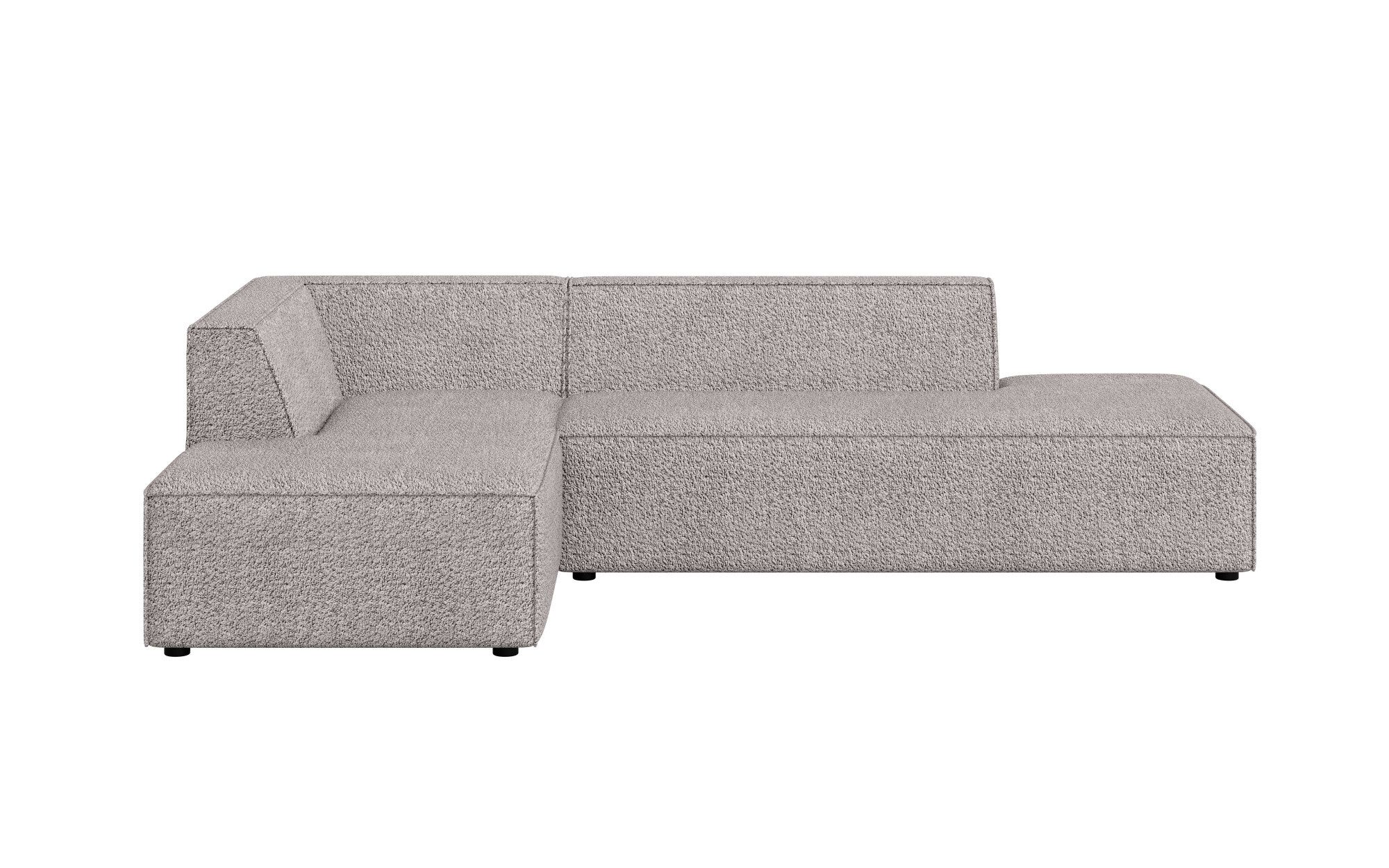 INOSIGN Hoekbank Cavan met ottomane links of rechts bestelbaar L-vorm met golfondersteuning, afmetingen B/D/H: 270/180/72 cm