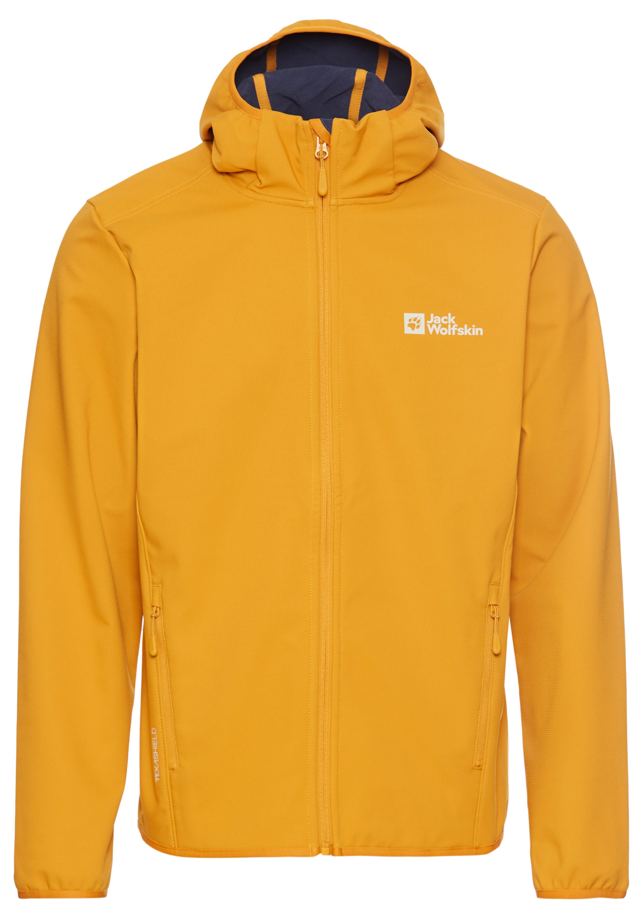 Jack Wolfskin Softshell-jack BORNBERG HOODY winddicht waterafstotend